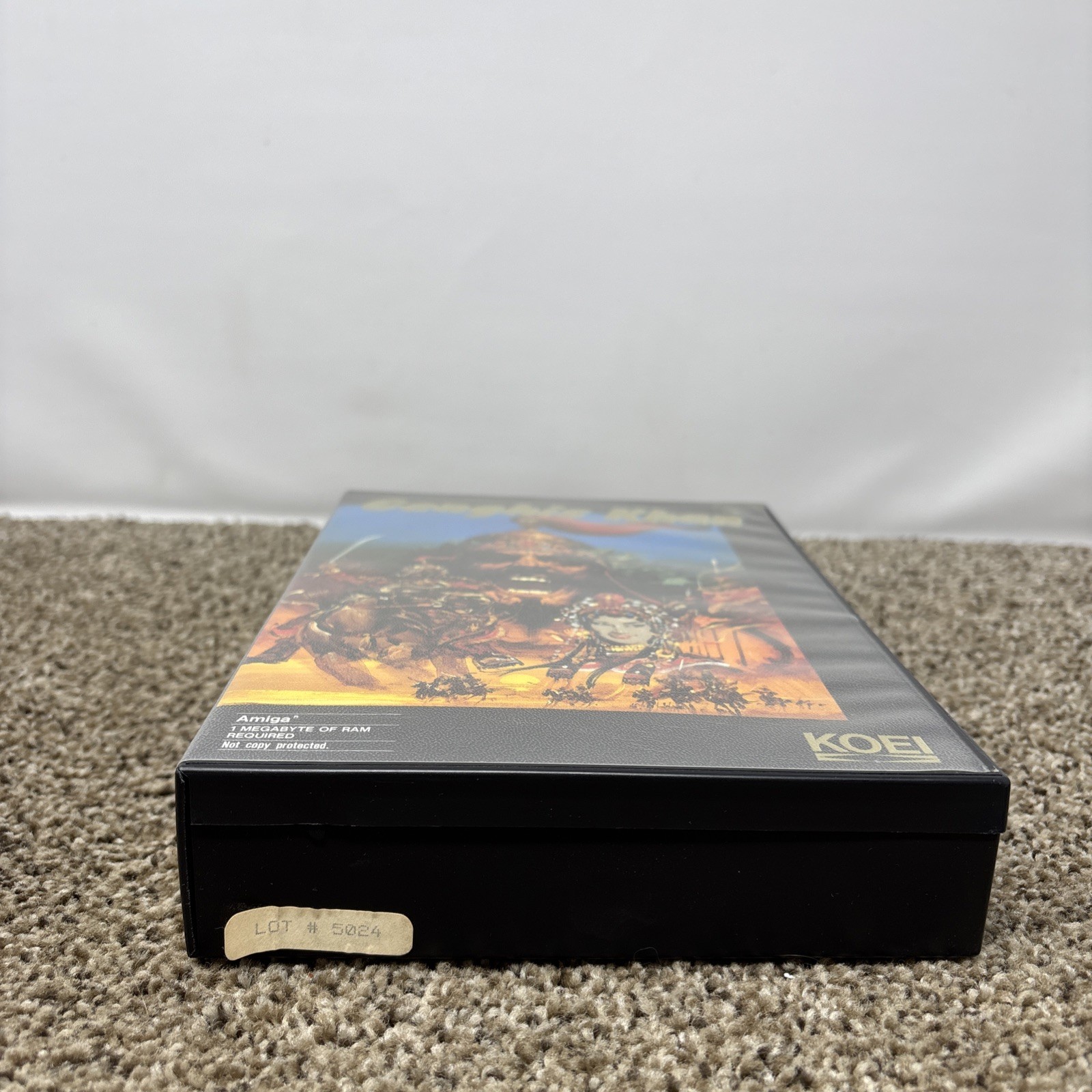 Genghis Khan w/ Manual & Inserts 3.5″ Commodore Amiga Untested