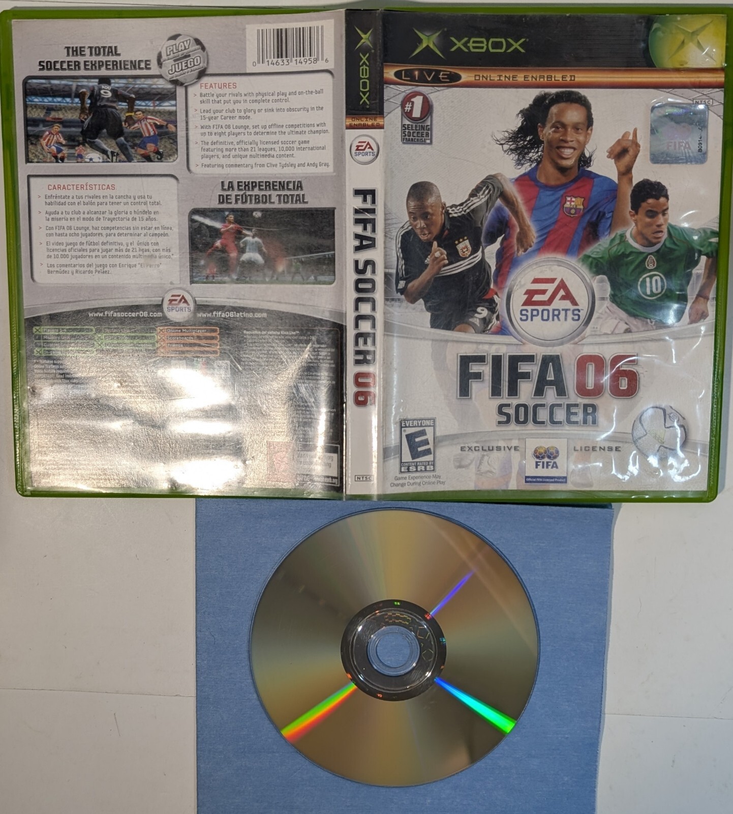 EA Sports FIFA Soccer 06 Original Xbox Cib Tested and Working
