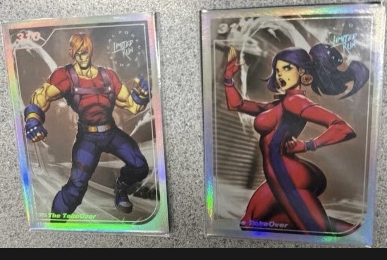 Limited Run #110: The Takeover Collectors Edition Nintendo Switch Cards 310 311