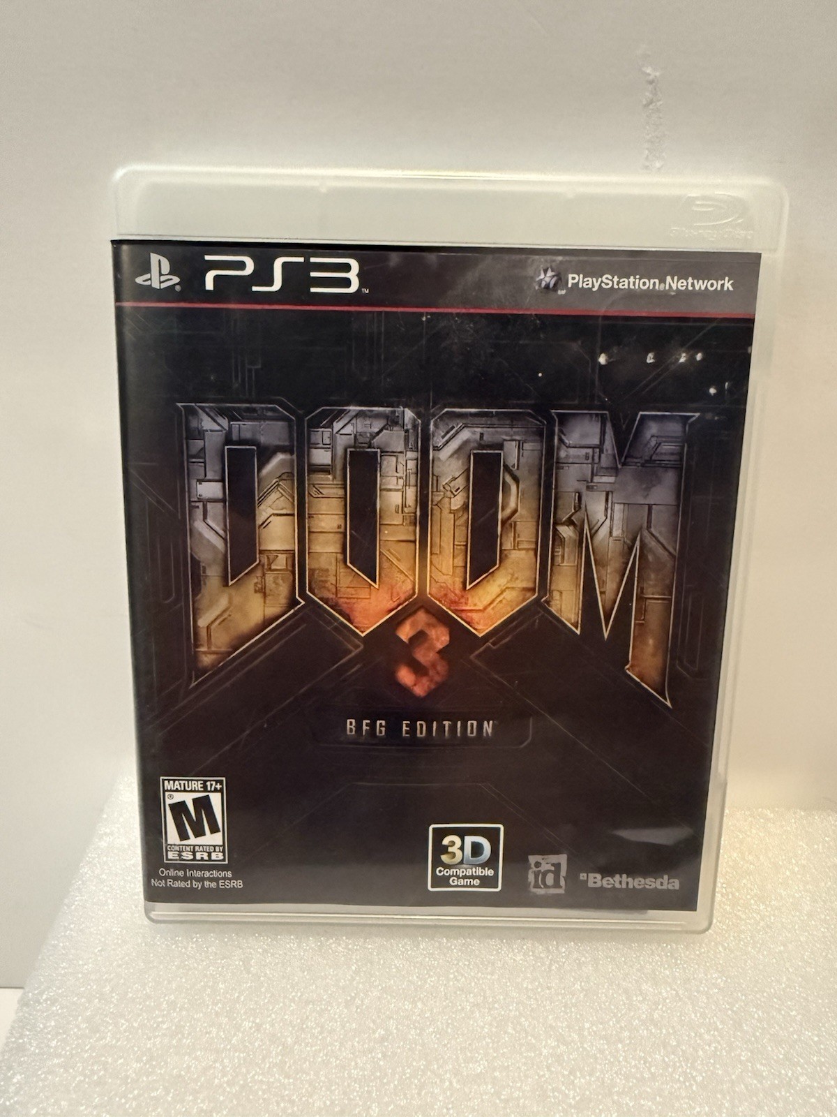 Doom 3 BFG Edition Playstation 3 PS3 CIB Complete Tested & Working!