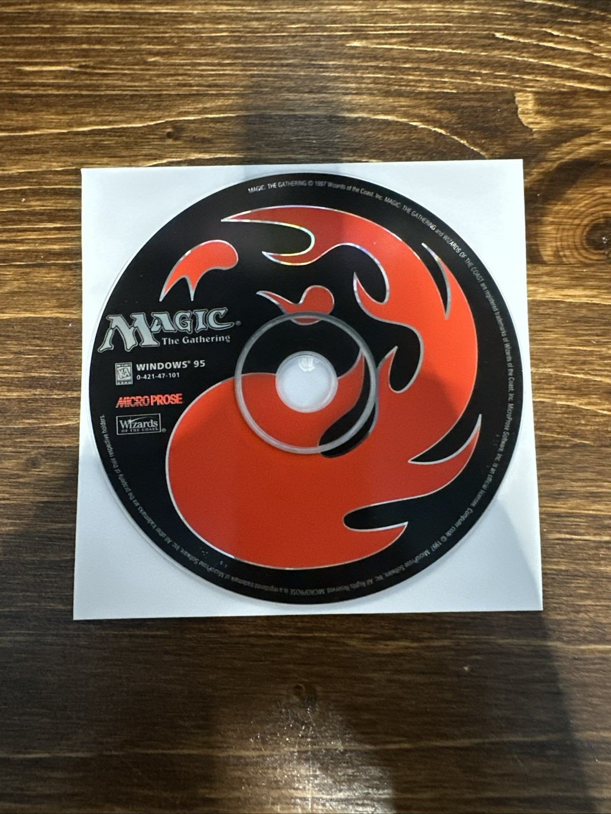 Magic: The Gathering Windows 95 PC CD-ROM Disc Only Wizards Of The Coast