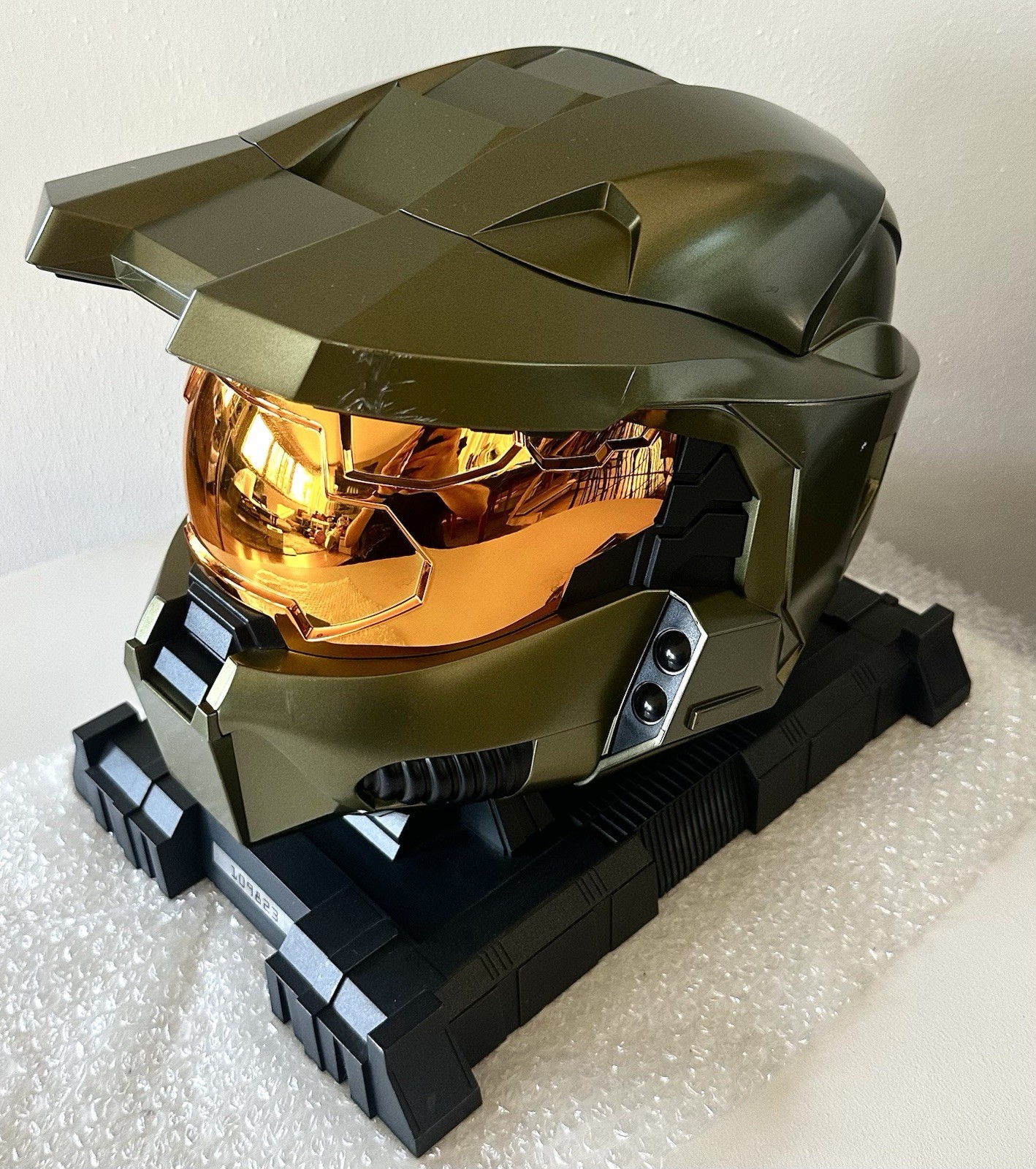 🔥 Legendary Halo 3 Limited Collector’s Edition Master Chief Helmet & Stand RARE