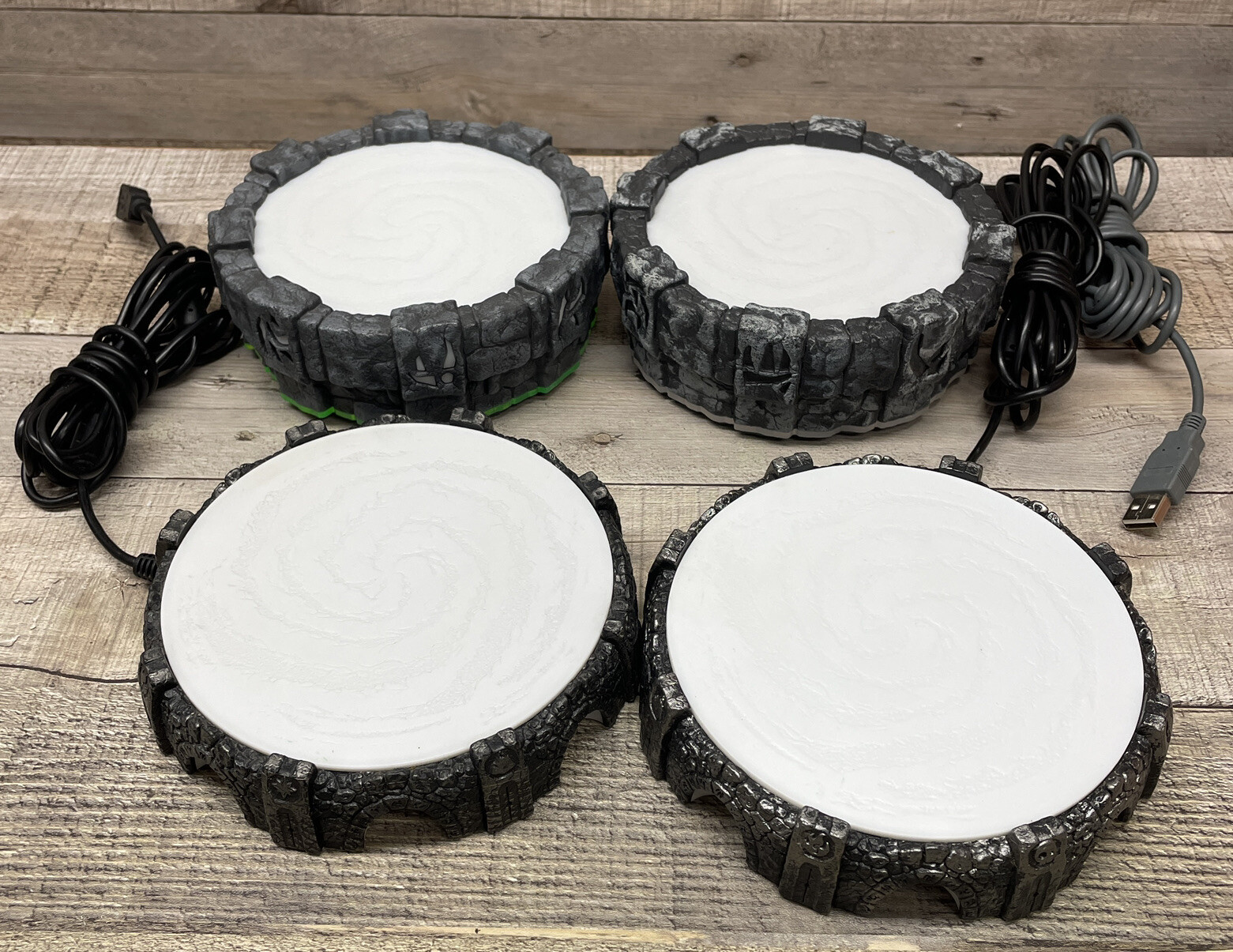 Skylanders Portal of Power Base Lot Of 4 Wii PlayStation PS3 PS4 No Dongle