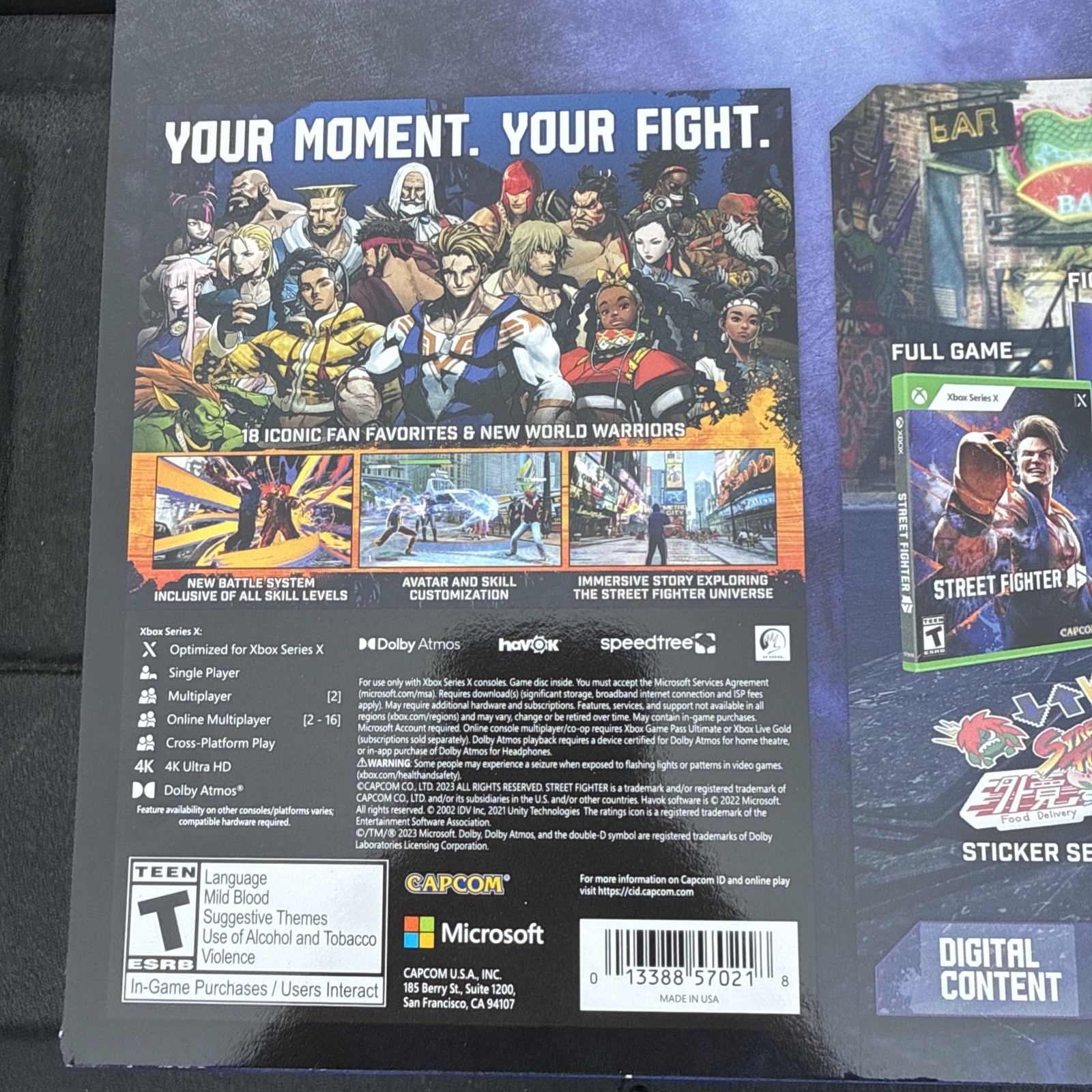 Street Fighter 6: Collector’s Edition (Microsoft Xbox Series X, 2023) BRAND NEW