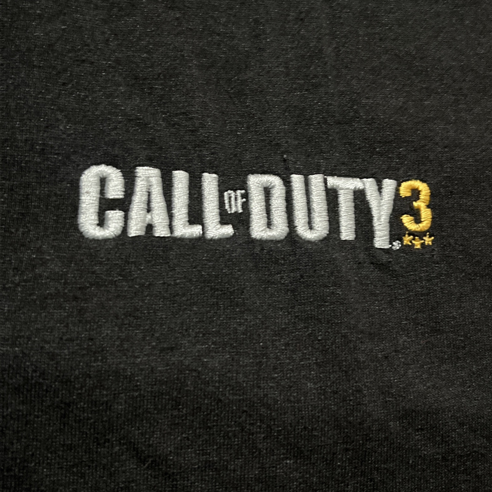 Call Of Duty 3 GameStop Employee Video Game Promo Polo Shirt size XL