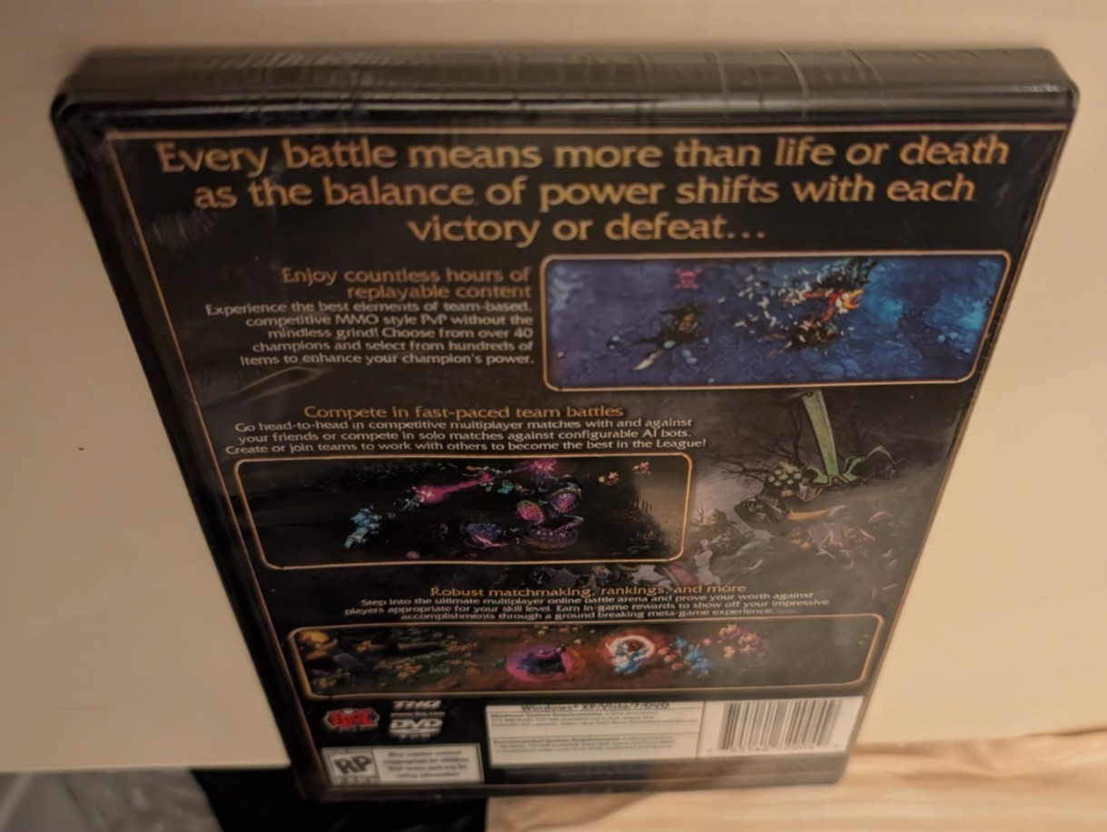 RARE BRAND NEW SEALED League of Legends Collectors Pack Riot Games LoL MOBA 2009
