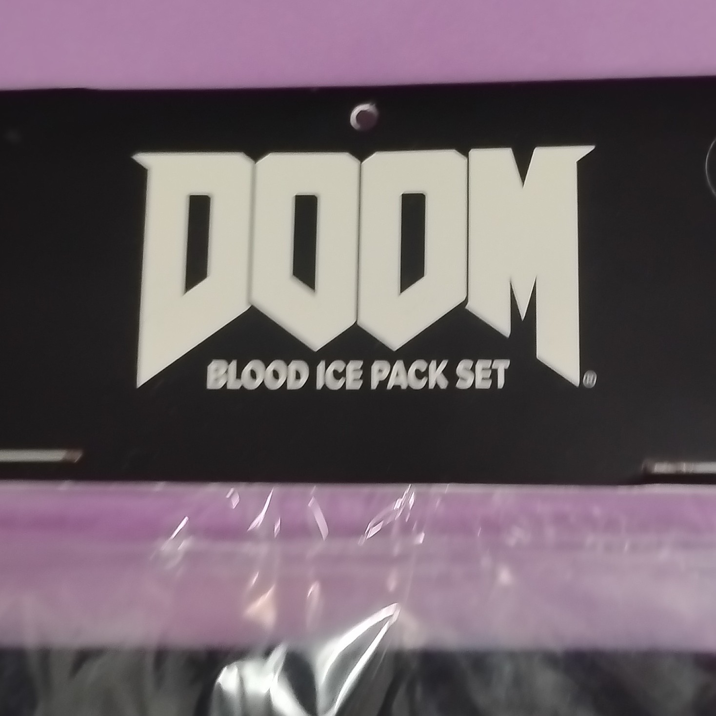 Bethesda DOOM Blood Ice Pack Set Cacodemon Doom Slayer Video Game Merchandise