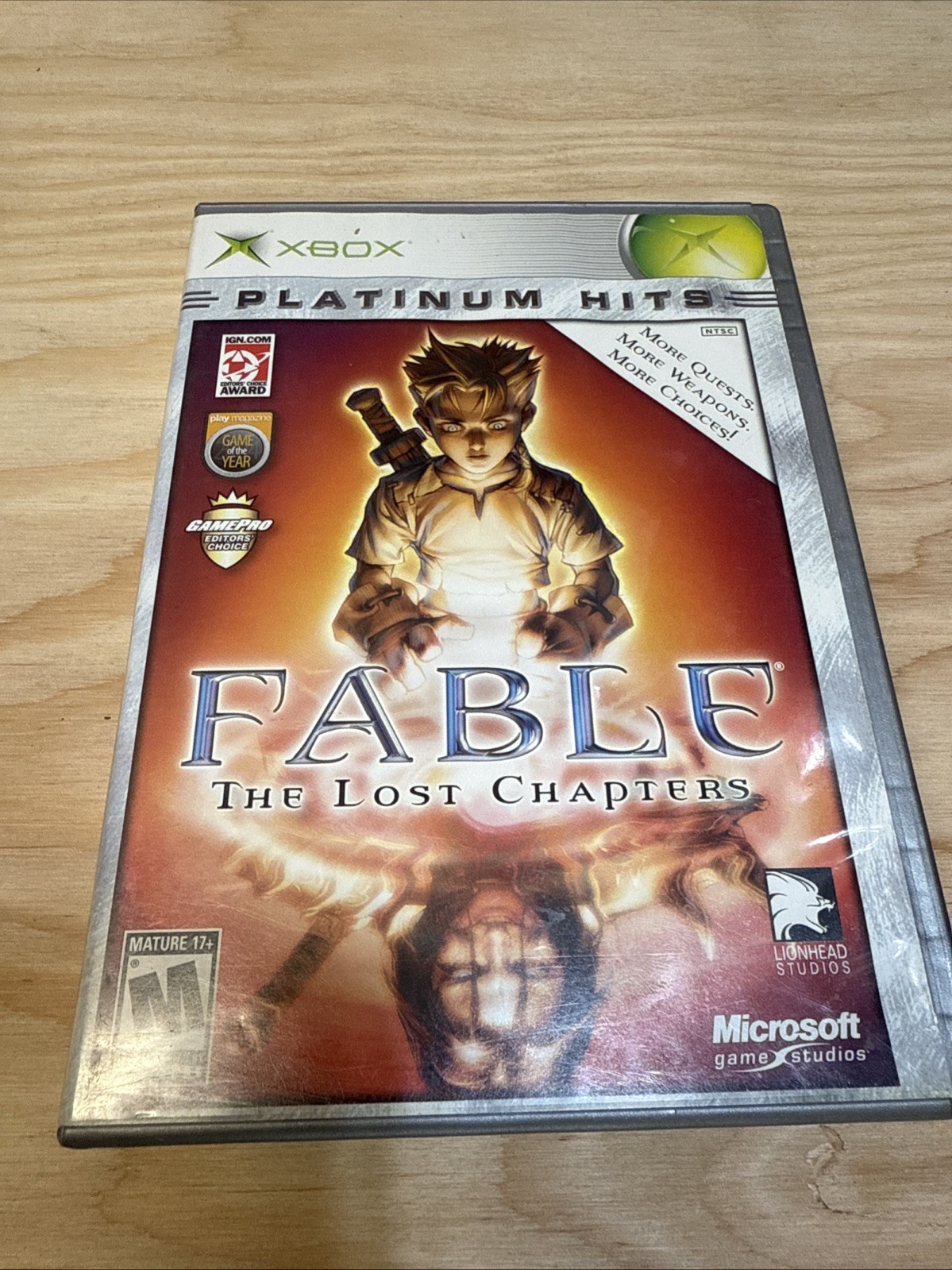 Fable: The Lost Chapters (Microsoft Xbox, 2004) CIB Verified Working – Fast Ship