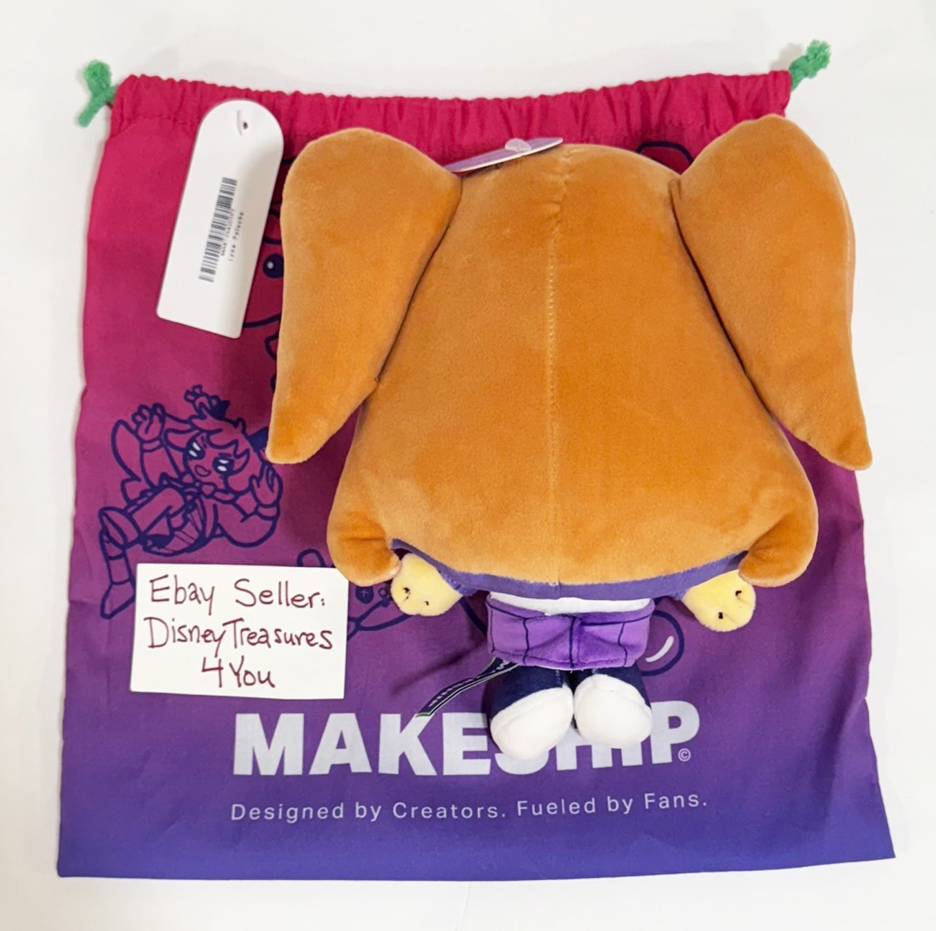 Makeship Plush LYNA PELUCHE YouTube Anime Cartoon Video Game Animator Rare NEW