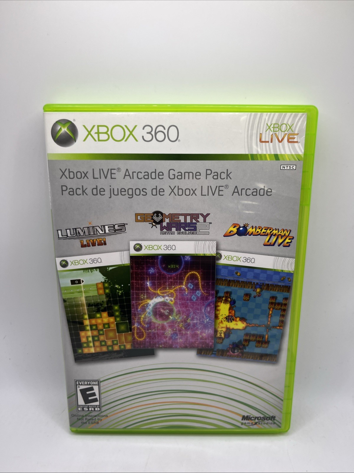 Xbox Live Arcade Pack Microsoft Xbox 360 Bomberman Geometry Wars Lumines Live