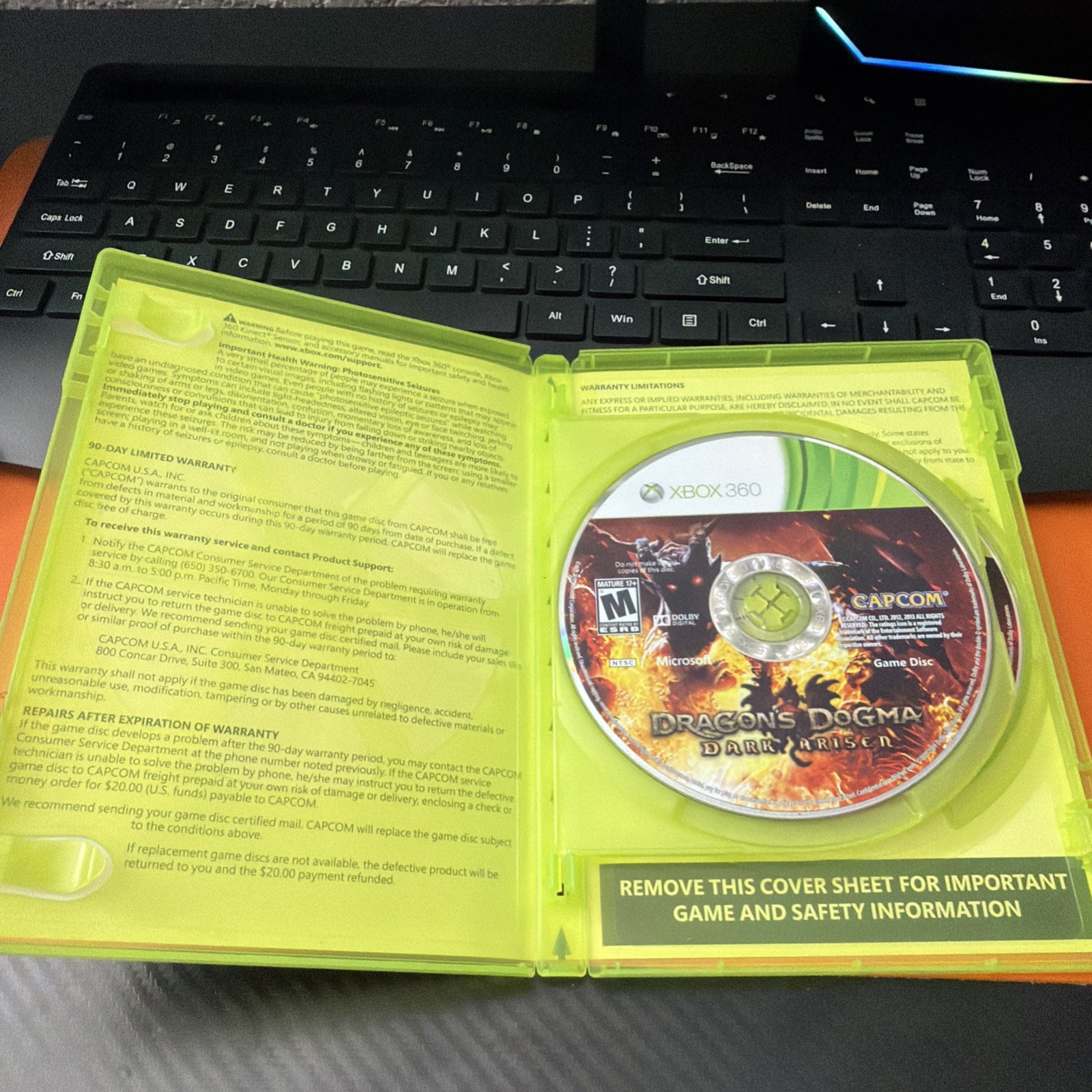 Dragon’s Dogma: Dark Arisen (Microsoft Xbox 360, 2013)