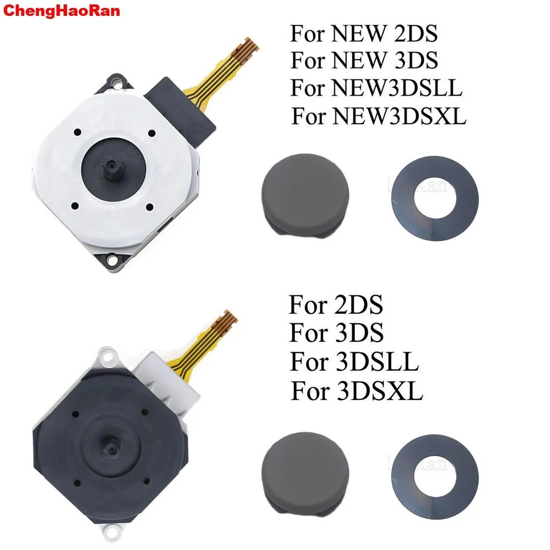 OEM Analog Joystick Thumb Stick & Rocker Cap For Nintendo 3DS XL 2DS& New 3DS XL