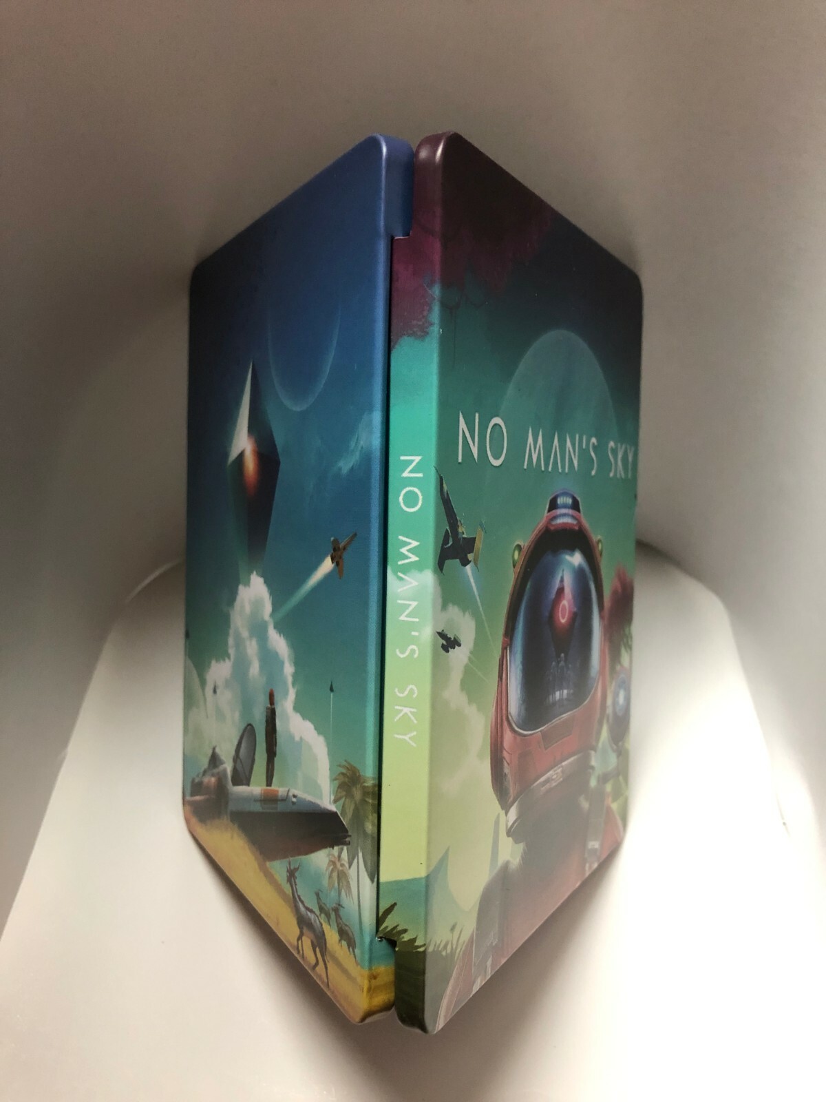 No Man’s Sky Custom-Made Steelbook Case PS4/XBOX (NO GAME)