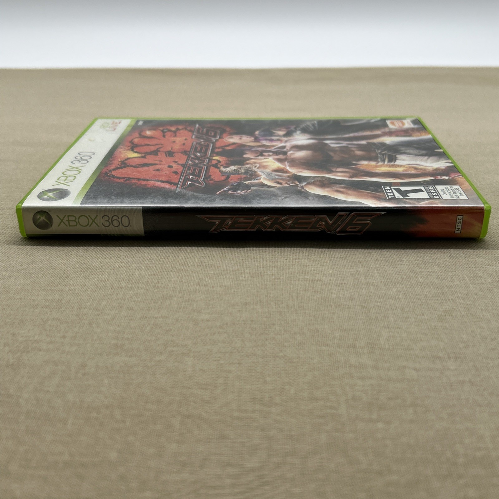 Tekken 6 (Microsoft Xbox 360 2009) Six CLEAN Complete Manual Fighting Beat Em Up