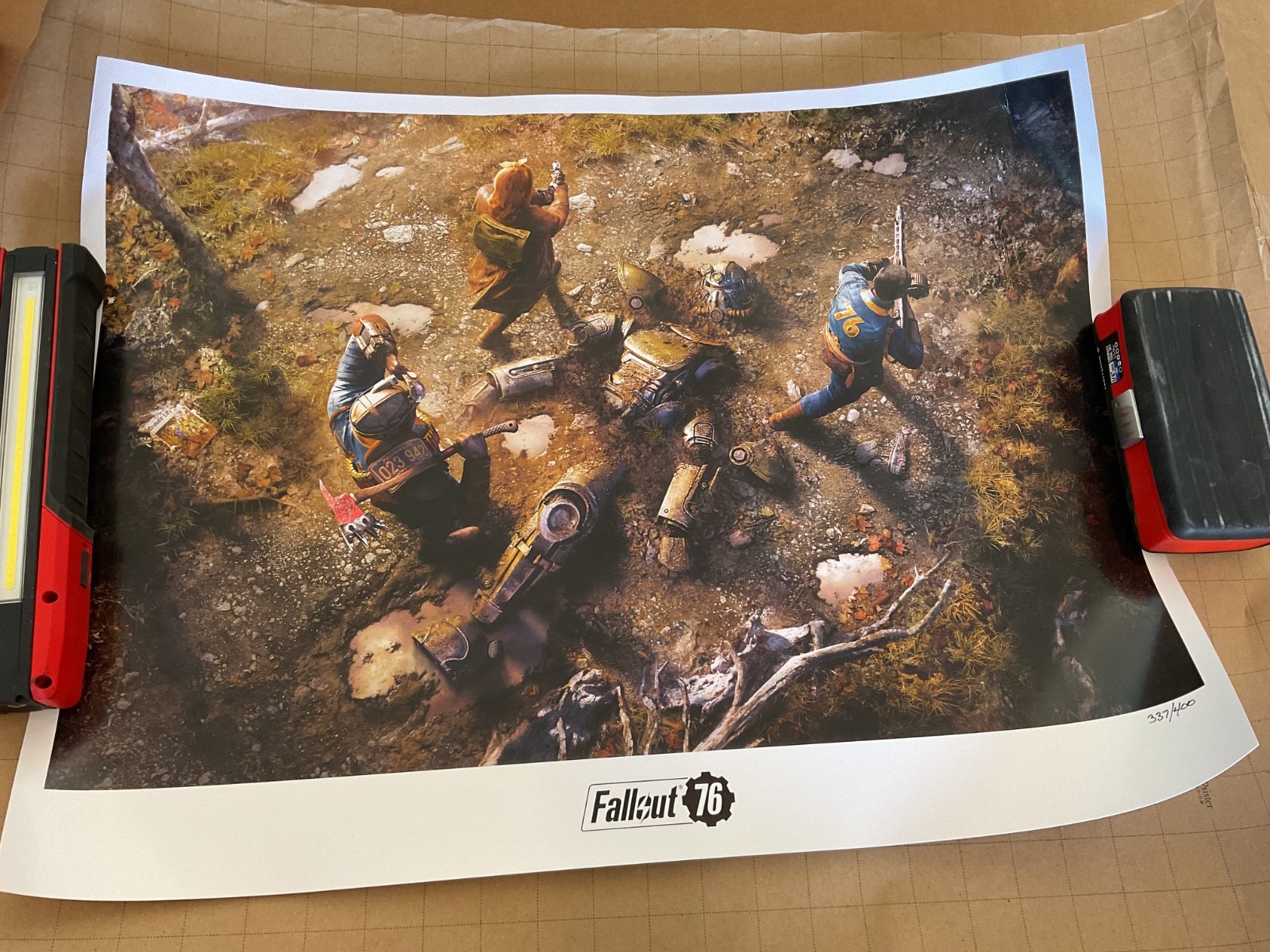 Fallout 76 The Relic Lithograph Limited Edition #337/400
