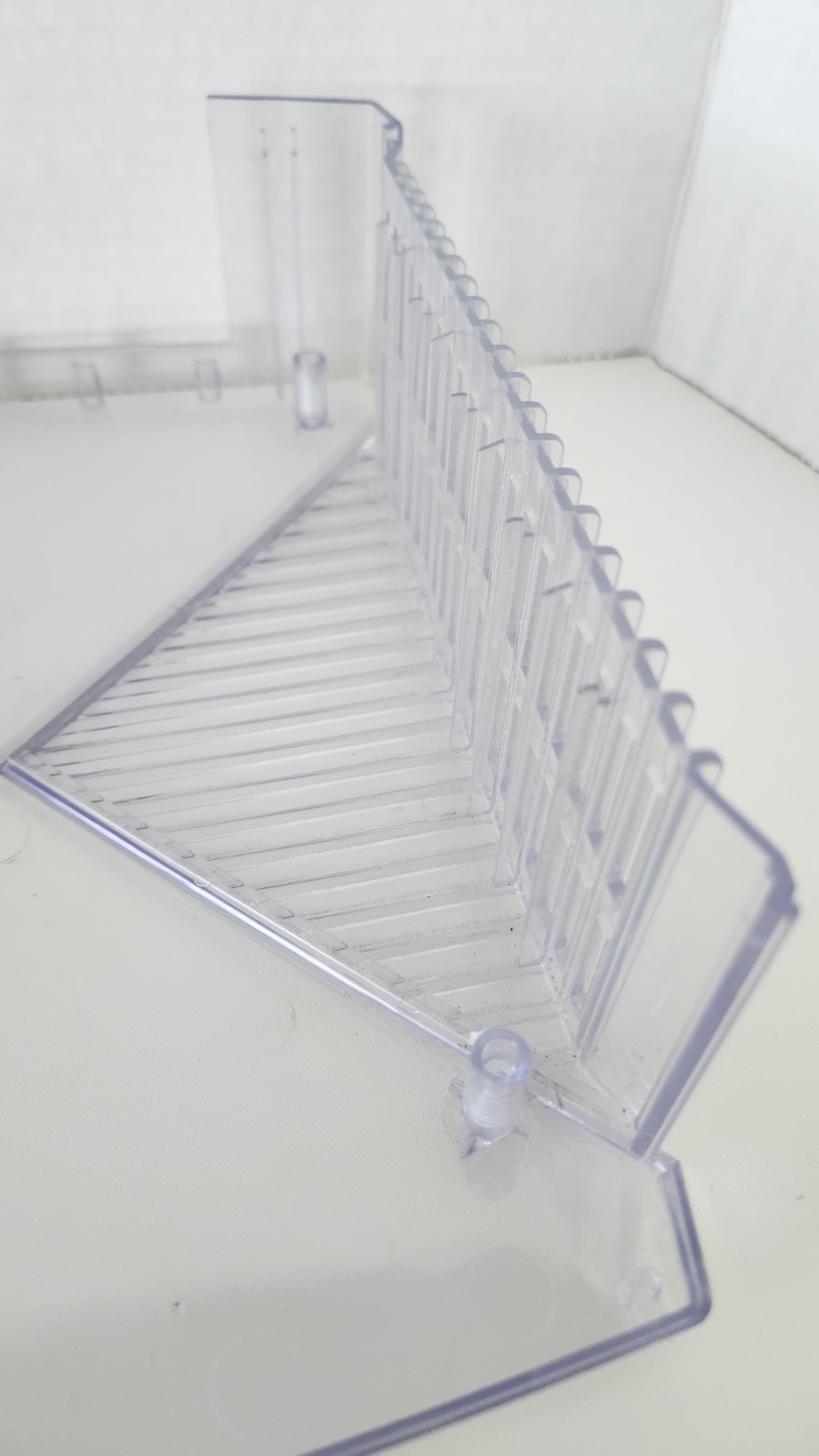Original Xbox Clear Plastic Ghost Case Lid Upper Shell Read