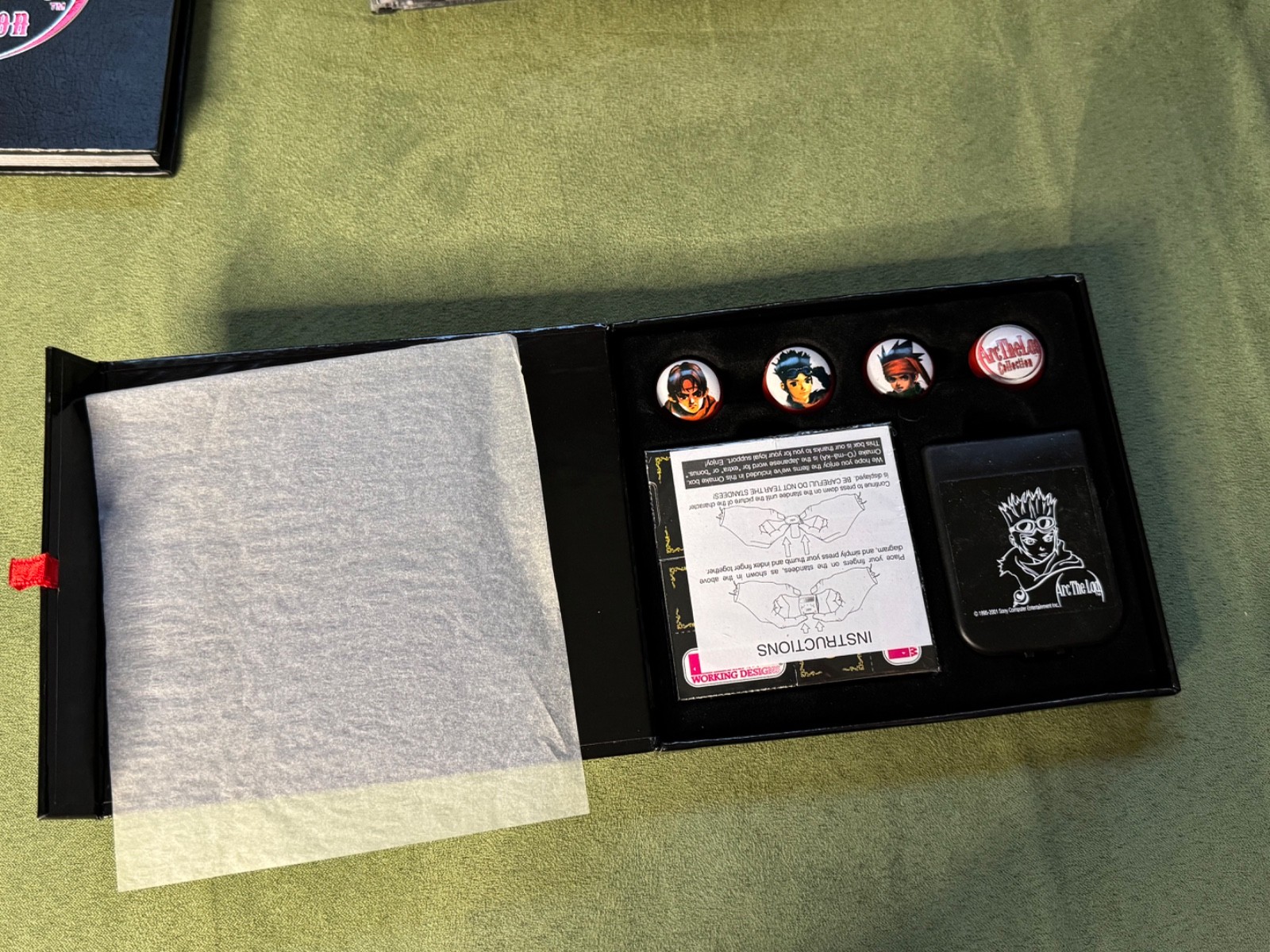 Arc the Lad Collection Complete with Manual and Omake Box