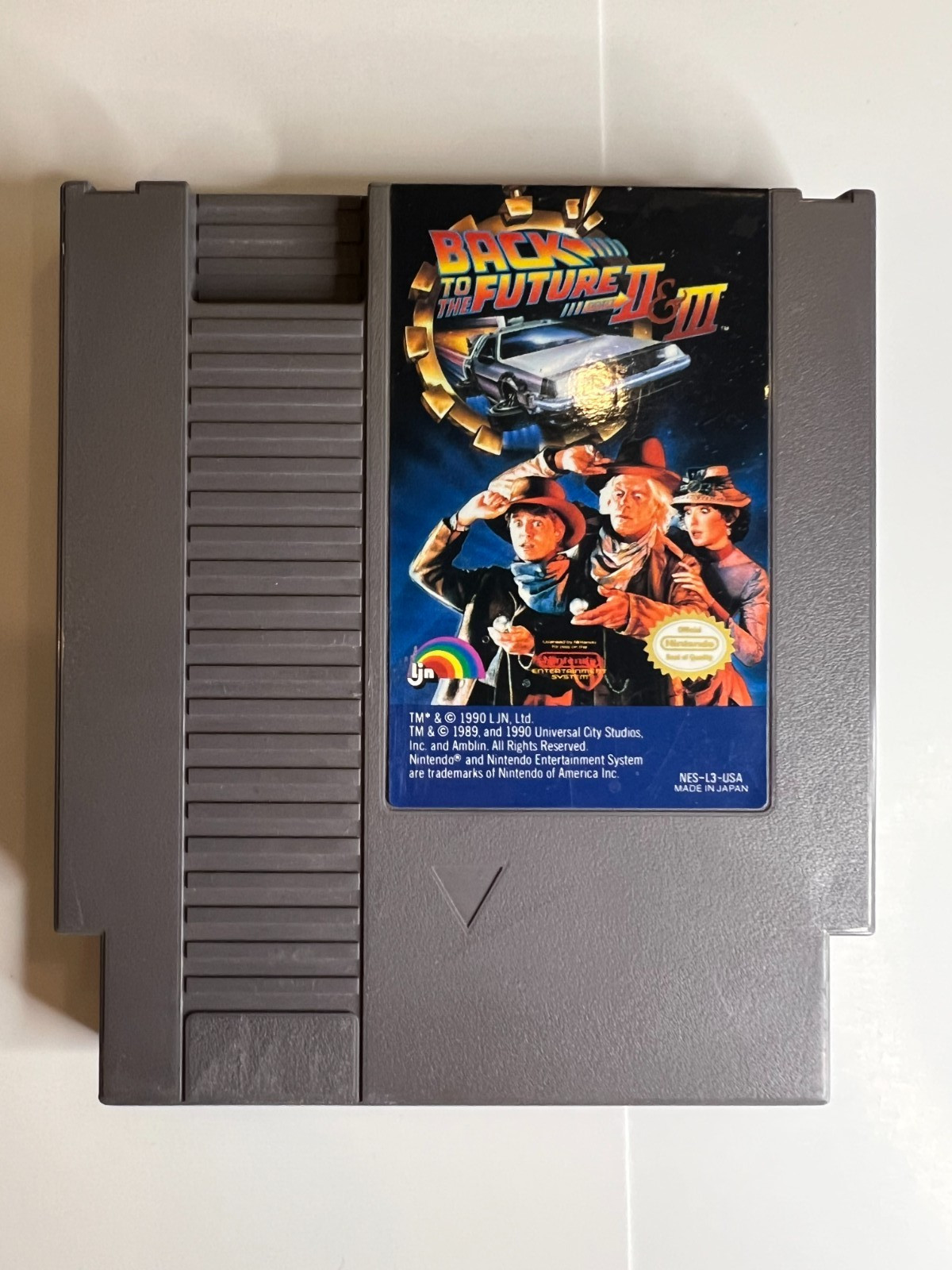 Back to the Future II & III (Nintendo NES) Authentic Cartridge Only