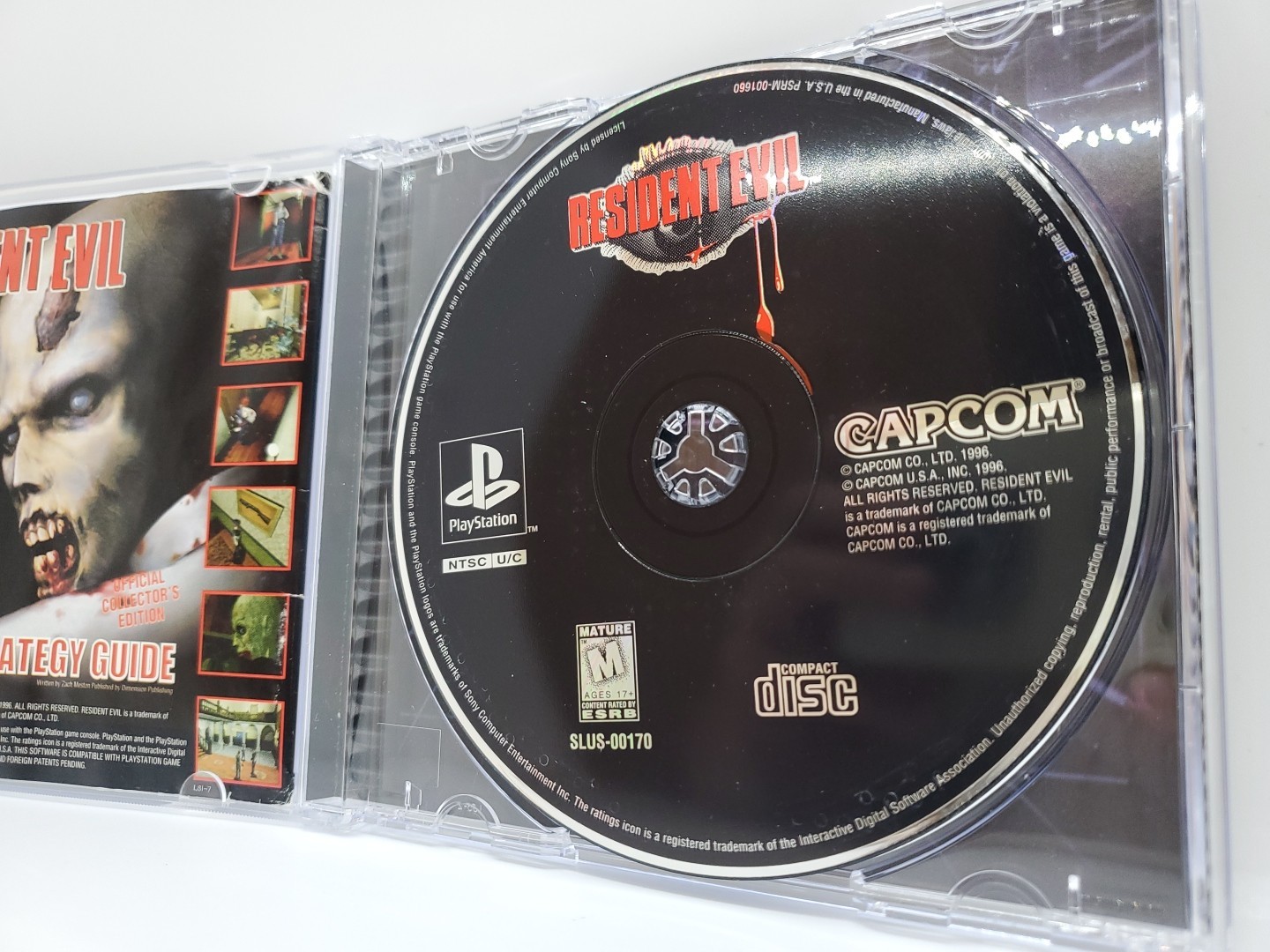 Resident Evil (Sony PlayStation 1 PS1) Black Label | CIB Complete W/ Manual