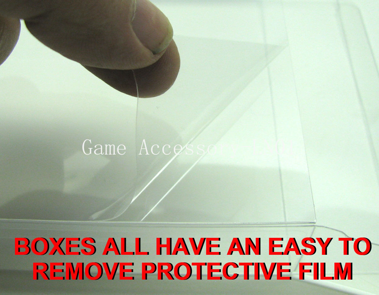 Video Game Protectors FOR PS2 WII-WII U GameCube Xbox 360 DVD Standard Case Pack