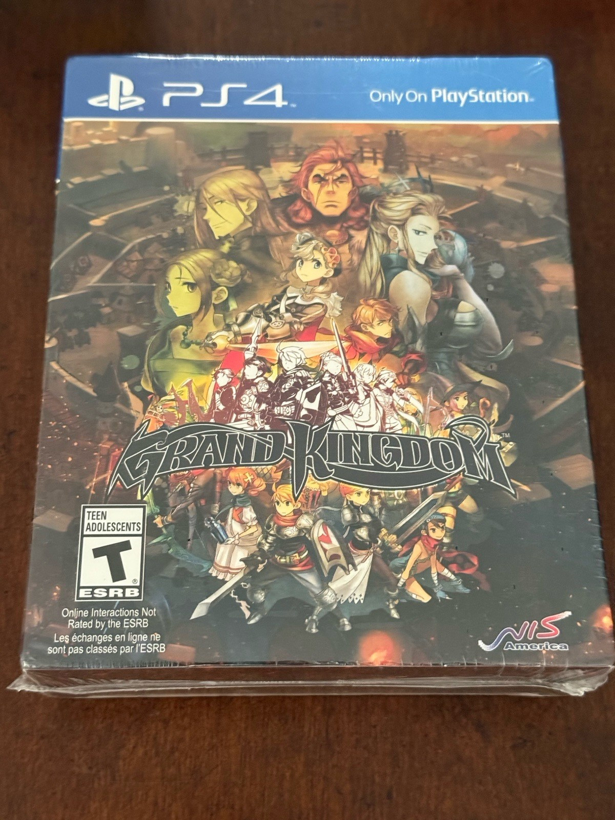 Grand Kingdom Limited Edition (Sony PlayStation 4, 2016) BRAND NEW