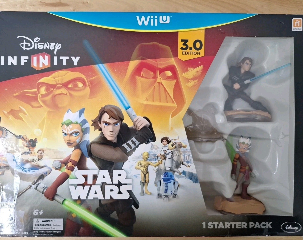 Nintendo WII U Disney Infinity STAR WARS 3.0 Starter Pack Game NEW
