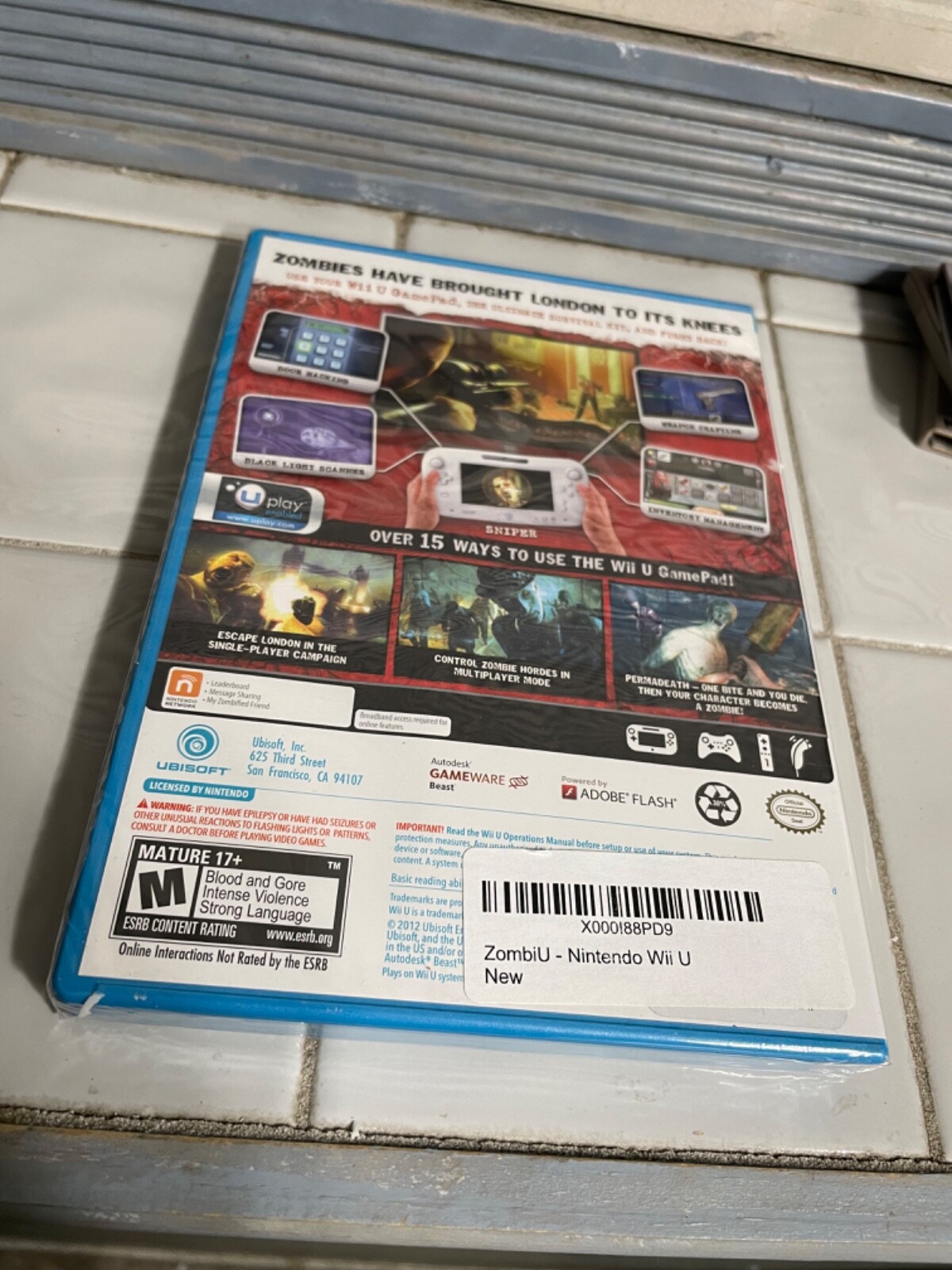 ZombiU (Nintendo Wii U, 2012)