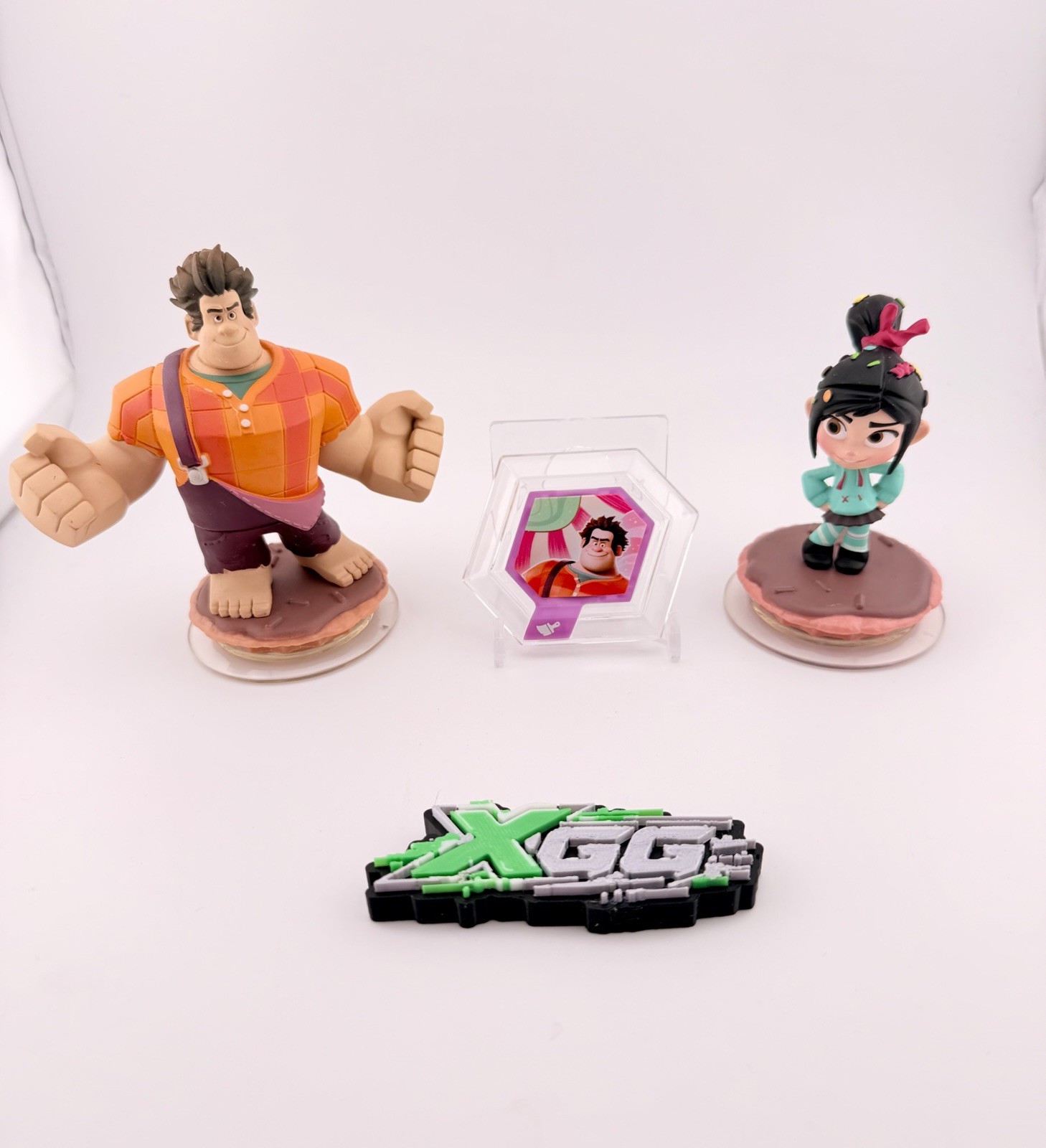 Disney Infinity Characters Vanellope and Wreck-it-Ralph INF-1000029 INF-1000028