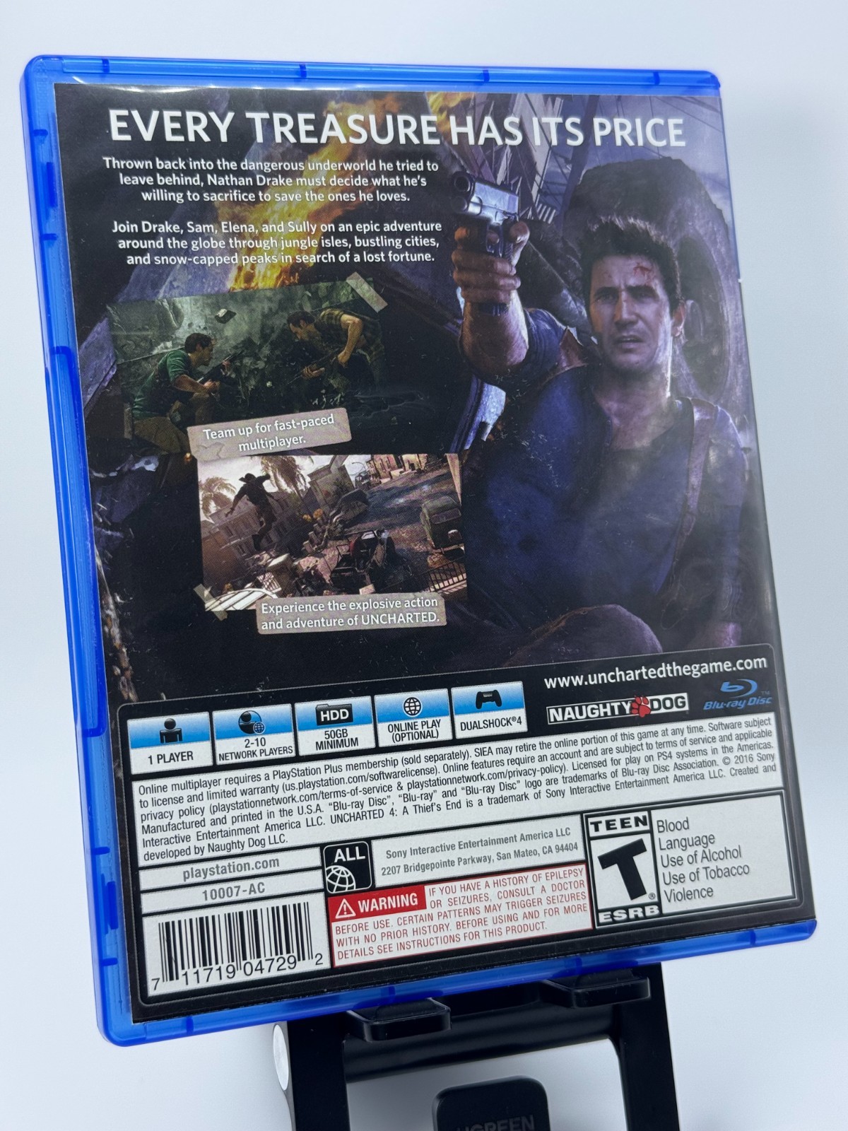 (Mint/CIB) Uncharted 4: A Thief’s End – Sony PlayStation 4