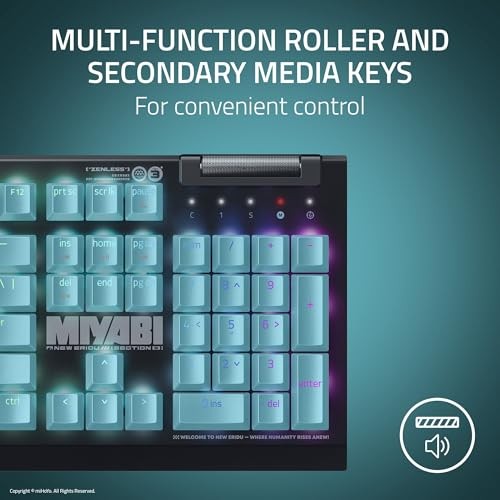 BlackWidow V4 X Mechanical Gaming Keyboard: Green Zenless Zone Zero Edition