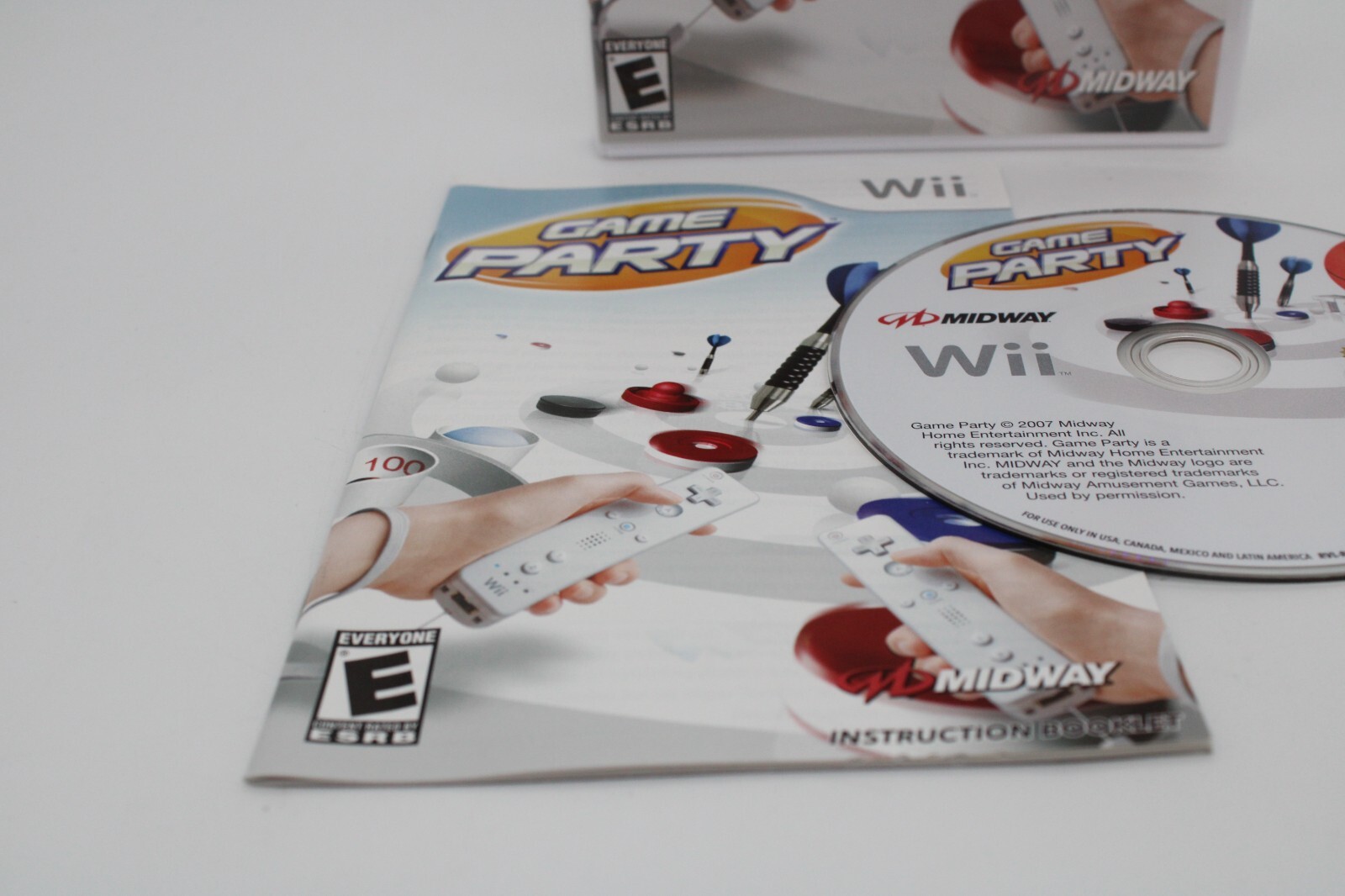 Refurbished Nintendo Wii Game Party 1 Complete CIB Excellent Pristine Mint