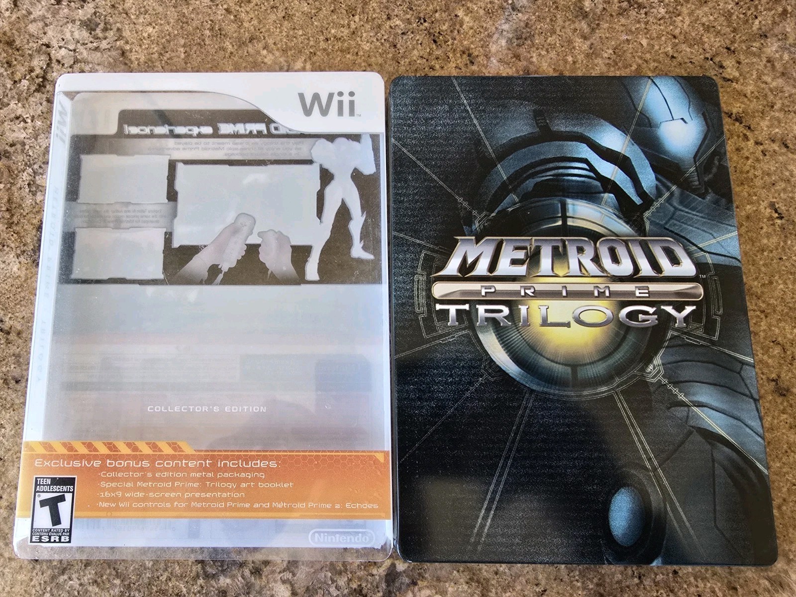 **Box Only, Game Not Included** Metroid Prime Trilogy – Nintendo Wii
