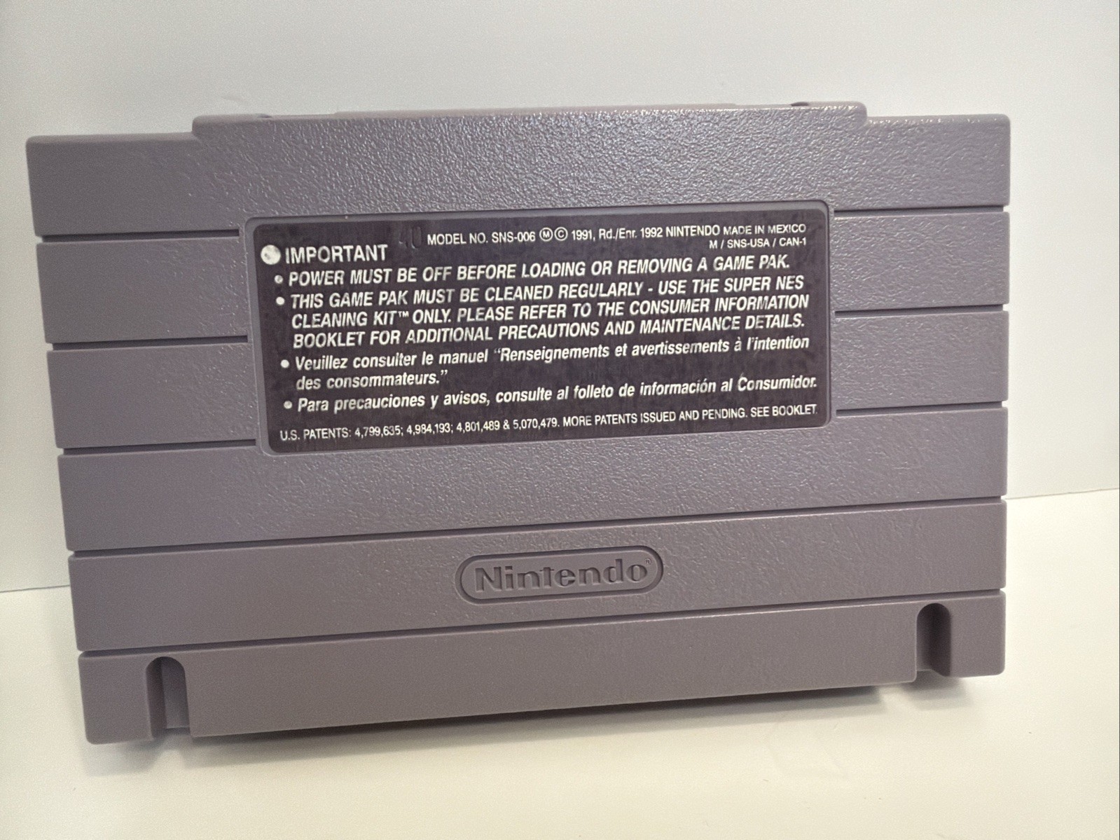 Realm Super Nintendo Game SNES Authentic Very Good Condition w/ Dustcover