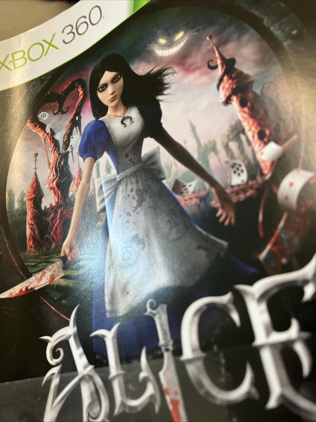 Alice: Madness Returns Xbox 360 CIB Complete W/ Manual & Insert Tested