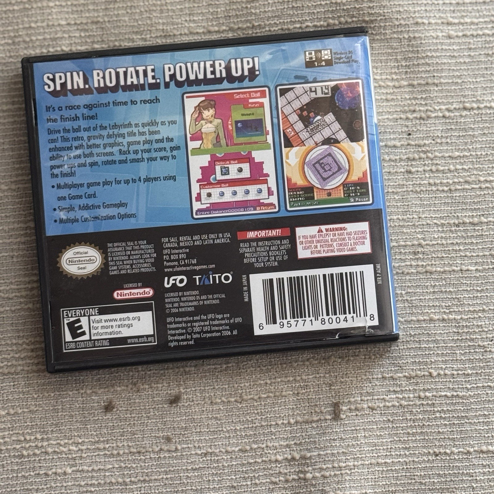 Labyrinth Nintendo DS Game by UFO Interactive