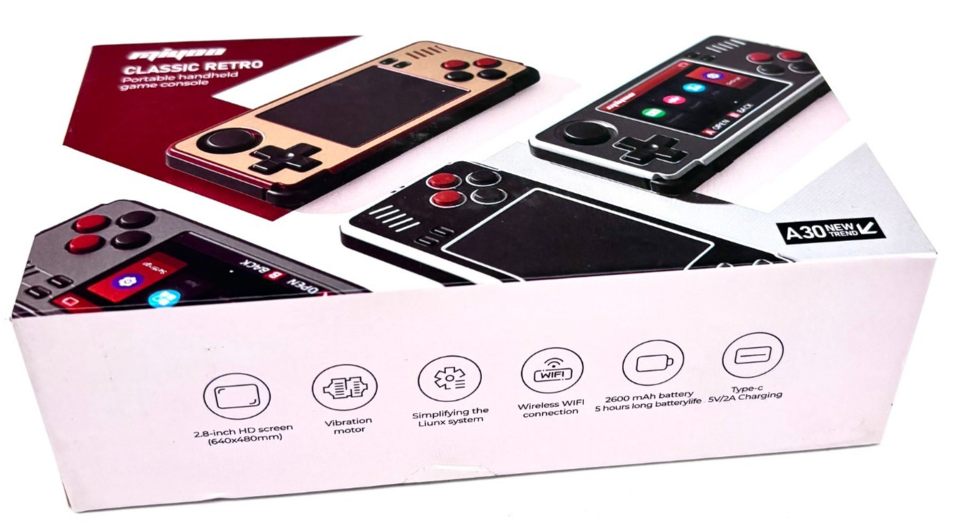 Miyoo A30 2.8″ HD Screen Display 64GB Retro Portable Handheld Game Console
