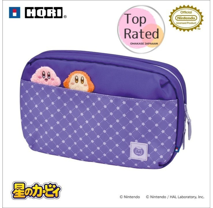[Japan Limited] Kirby Reversible Storage Bag for Nintendo Switch2 Dock Waddle De