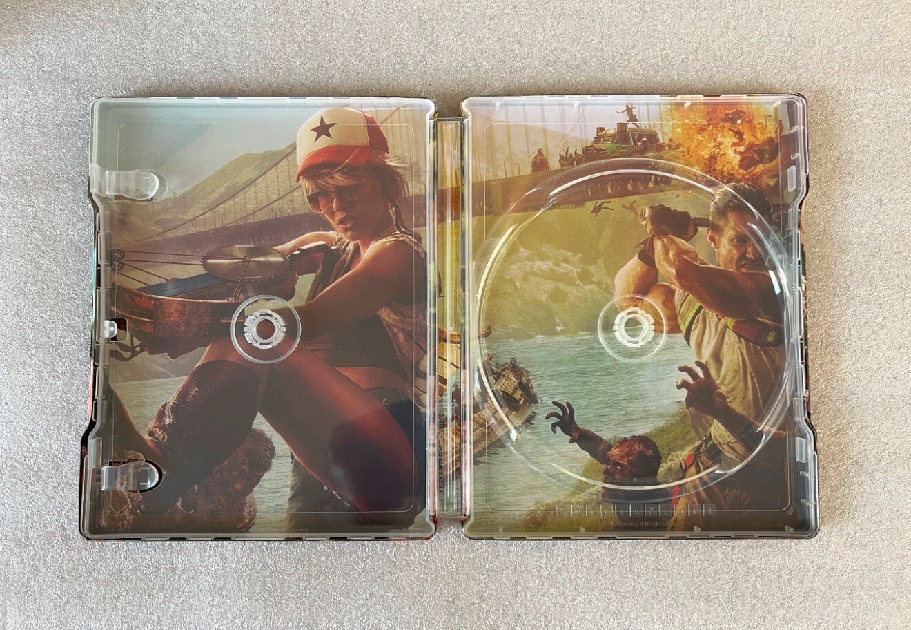 Dead Island 2 Custom Made G2 Steelbook Case PS4/PS5/Xbox (No Game) New