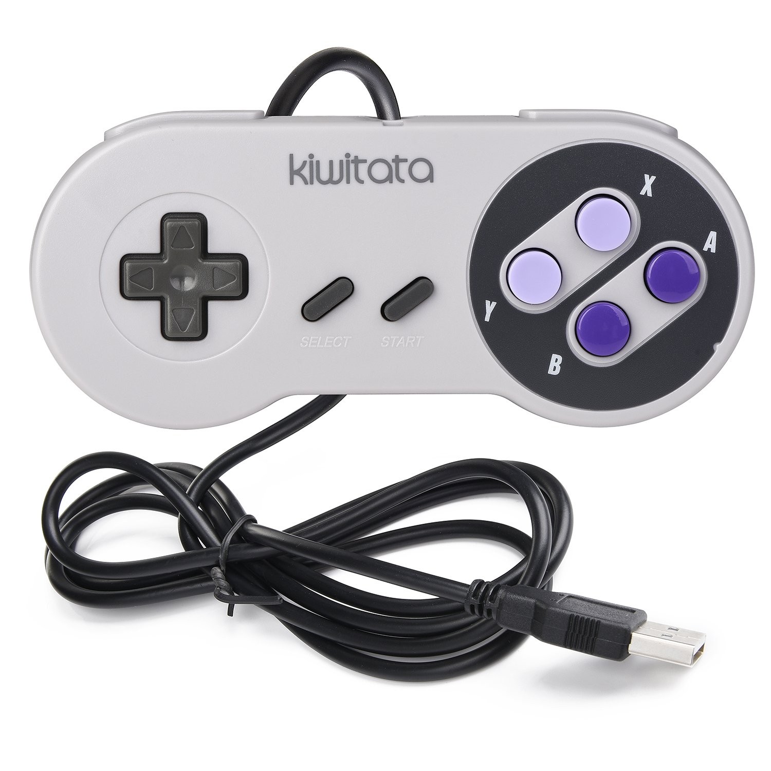 Classic SNES USB Controller for PC, Mac, Raspberry Pi – Retro Gaming Emulator