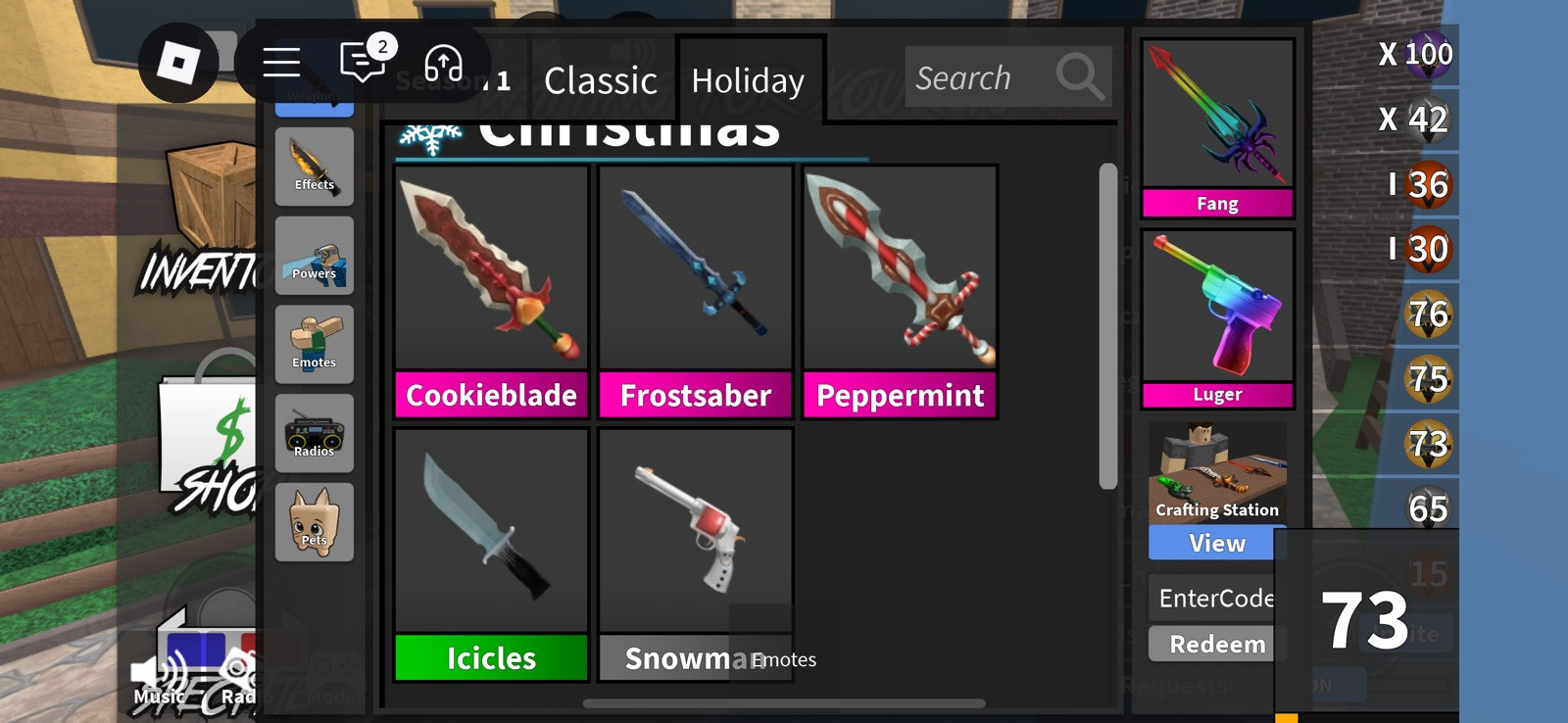 Roblox Murder Mystery 2 MM2 All Chroma Godly Knives Guns *FAST DELIVERY*