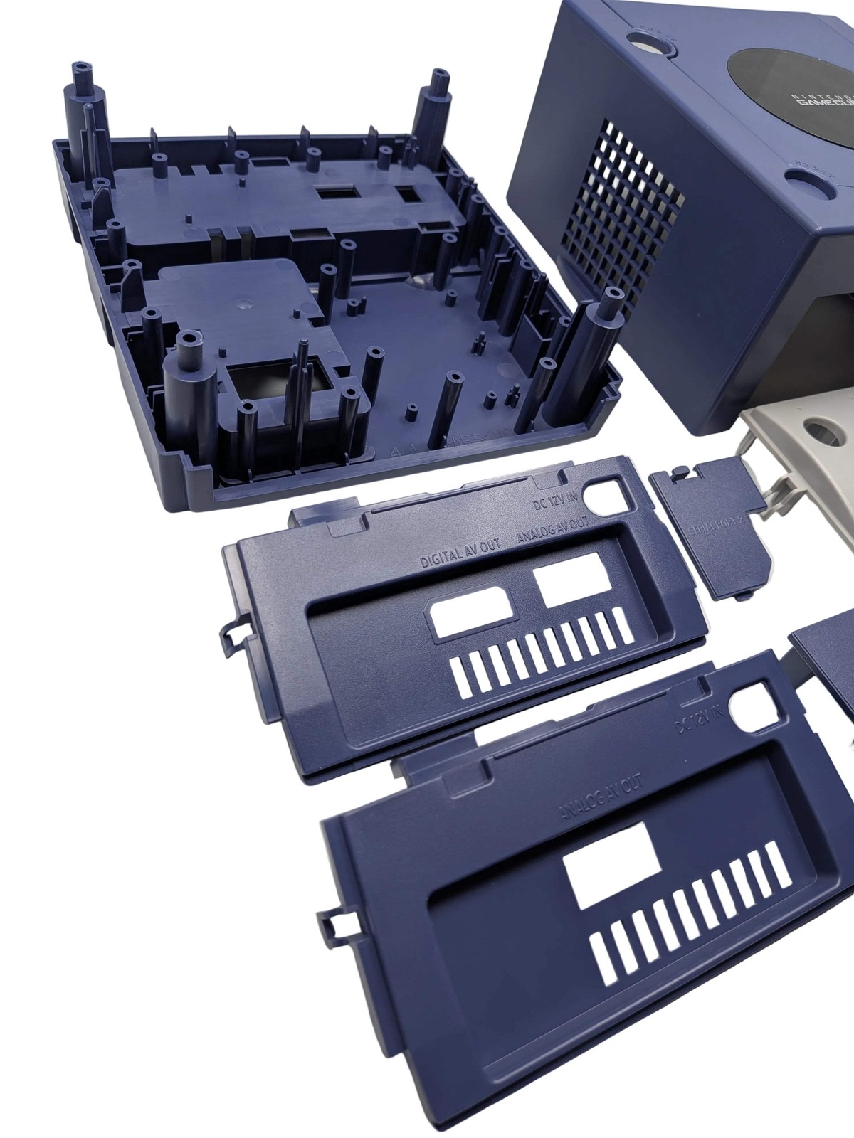 Nintendo GameCube Replacement Shell / Case – Indigo / Purple