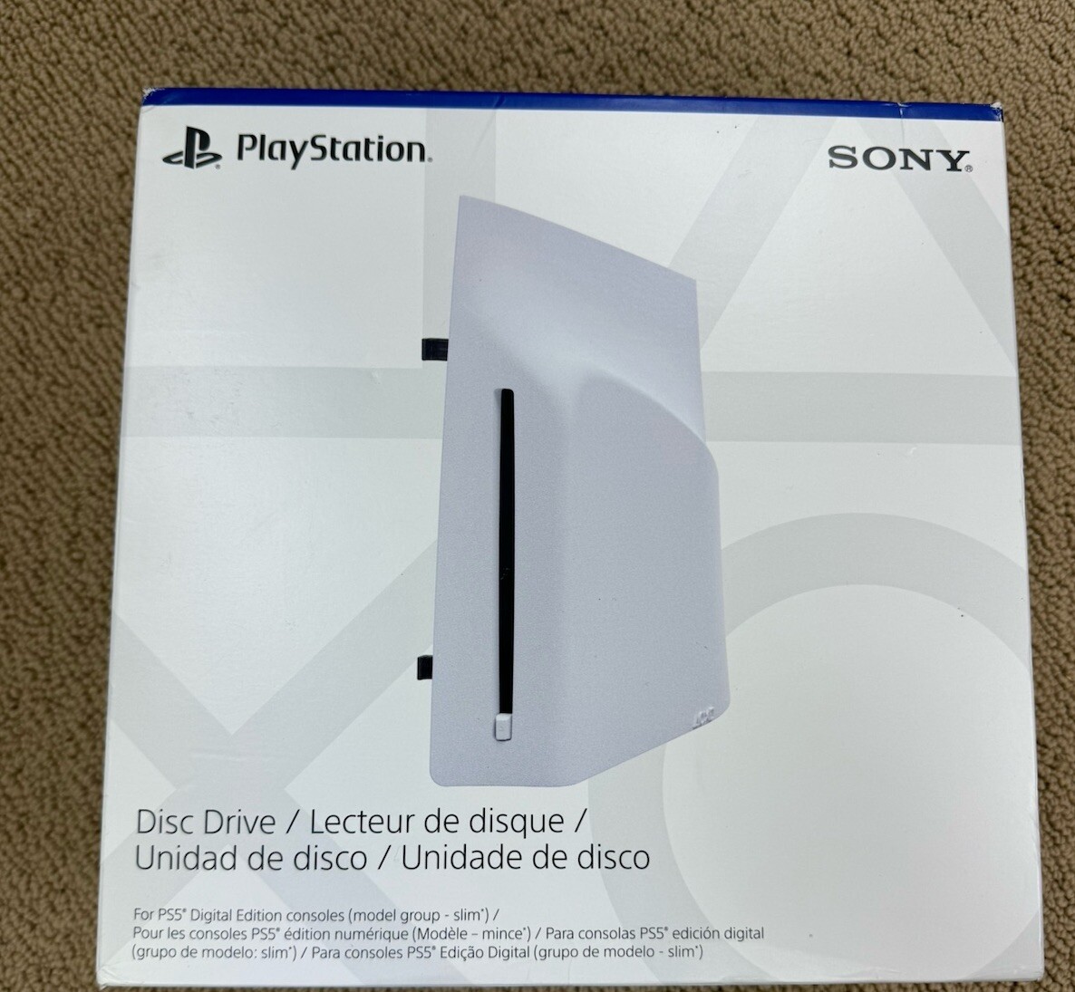 PS5 Digital Slim 30th Anniversary Edition Bundle W/ Disc Drive & 30th DualSense