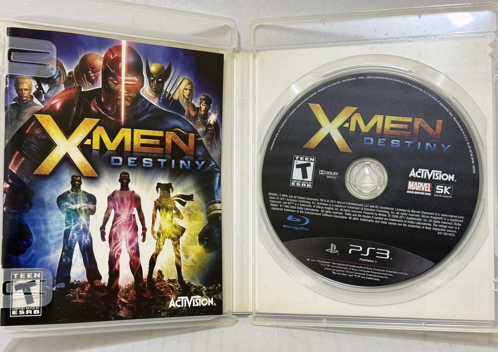 PS3 _ X-Men: Destiny – CIB – Complete with Manual – EXCELLENT