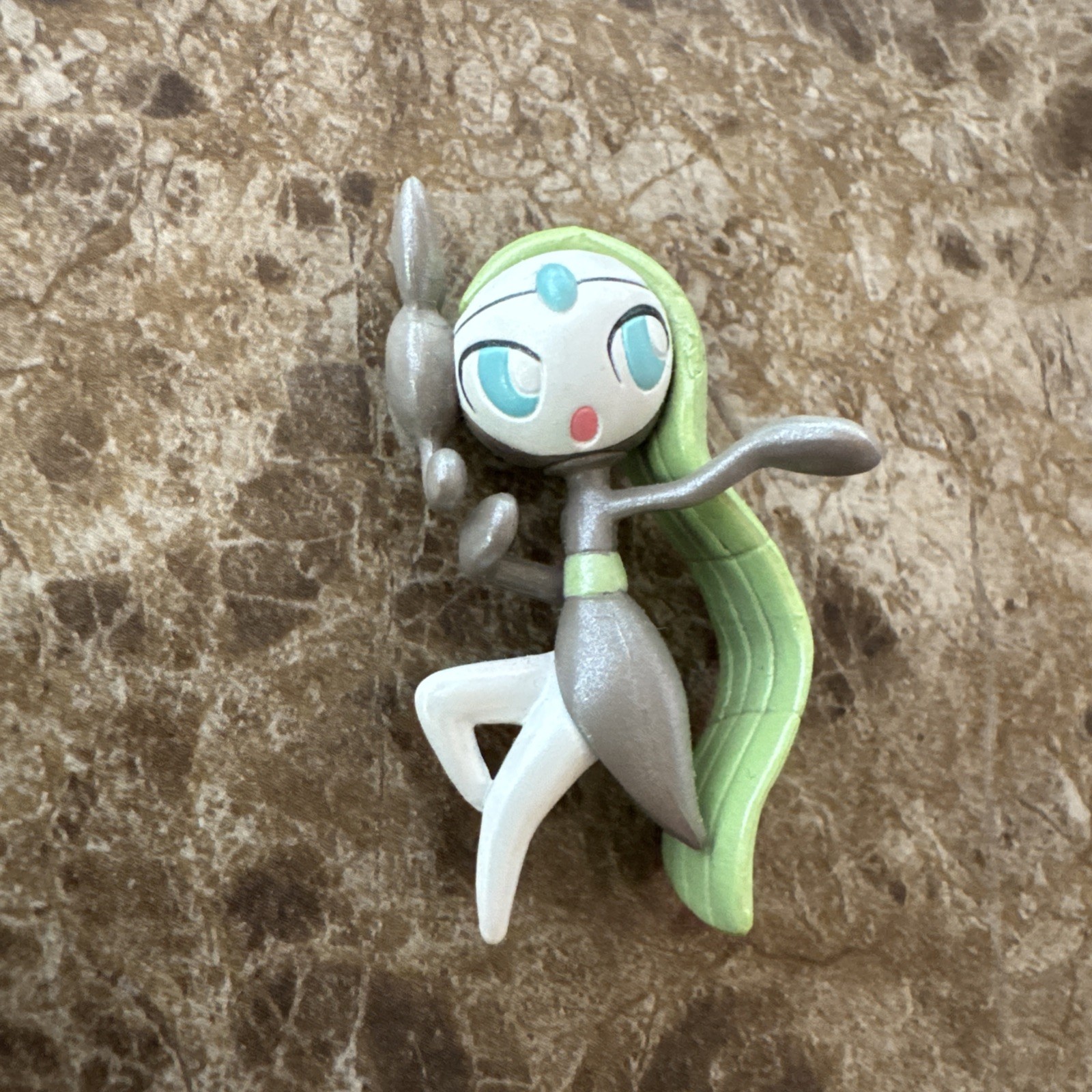 Meloetta Pokemon Monster Collection Figure Takara Tomy 2012 Japan 2.3-inch RARE