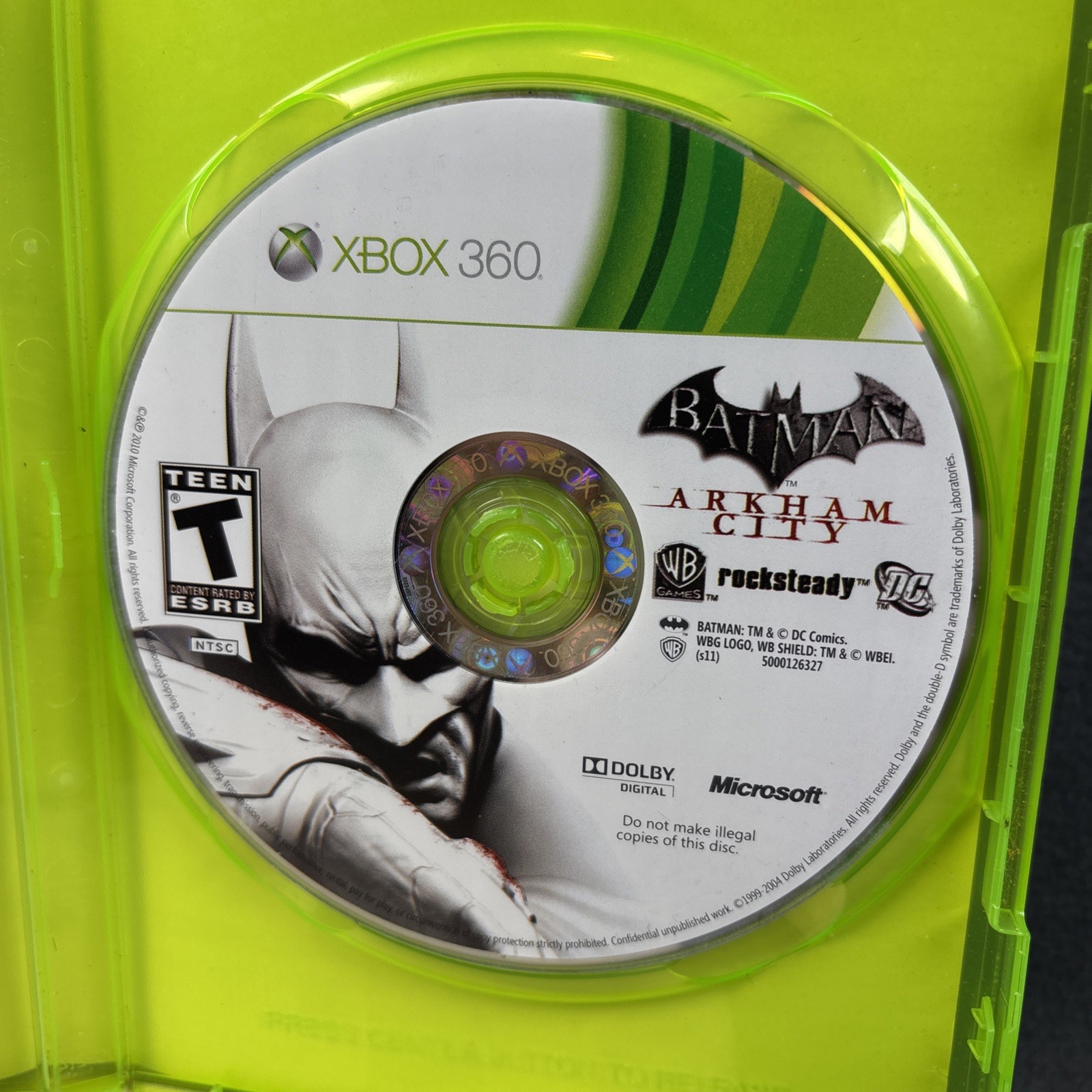 XBOX 360 – Batman Arkham City – Complete, DMG Art – Refurbished, Very Good