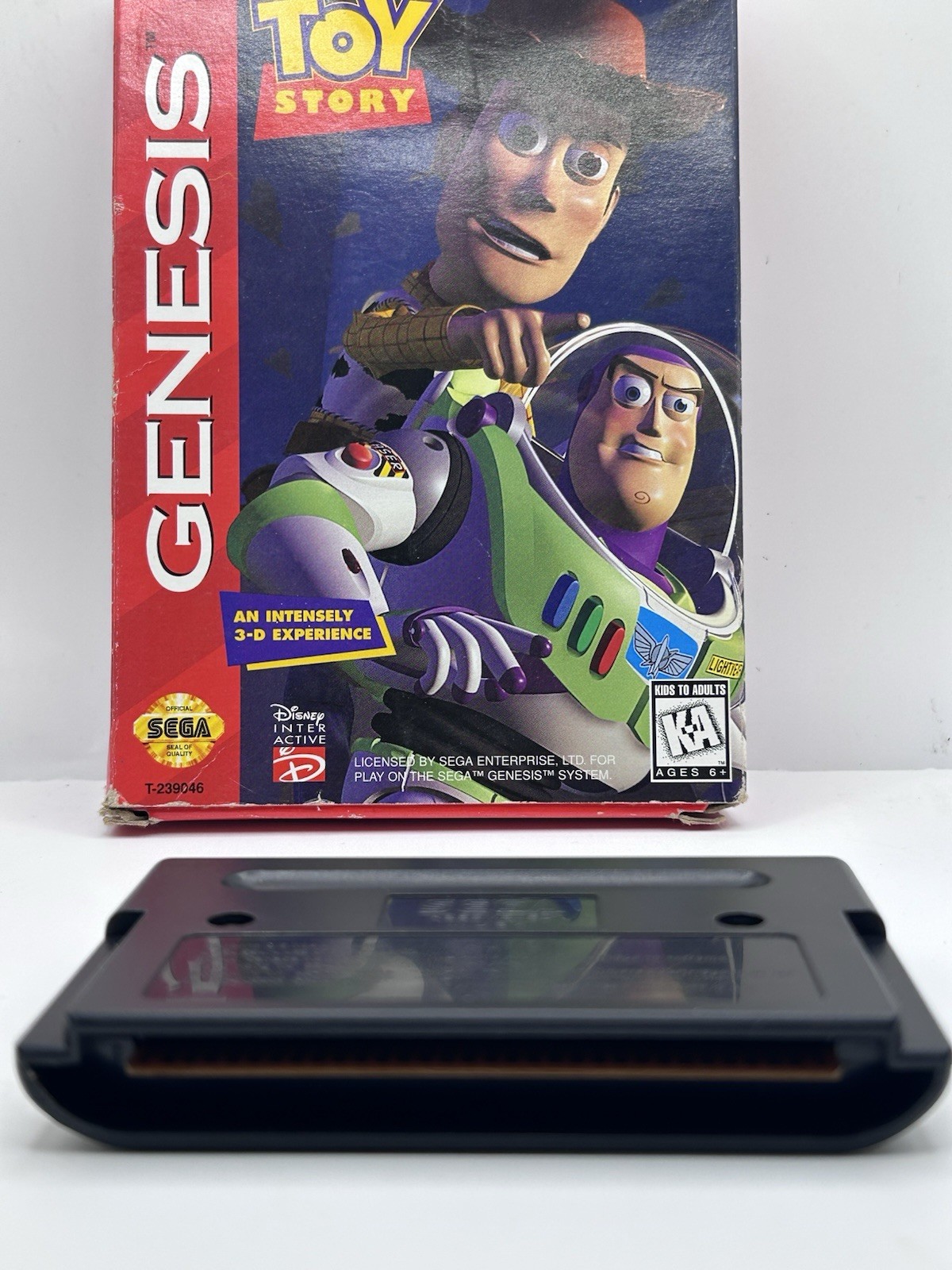 Disney Interactive Disney’s Toy Story (Sega Genesis) Boxed w/ Box, 1996 NTSC-U/C