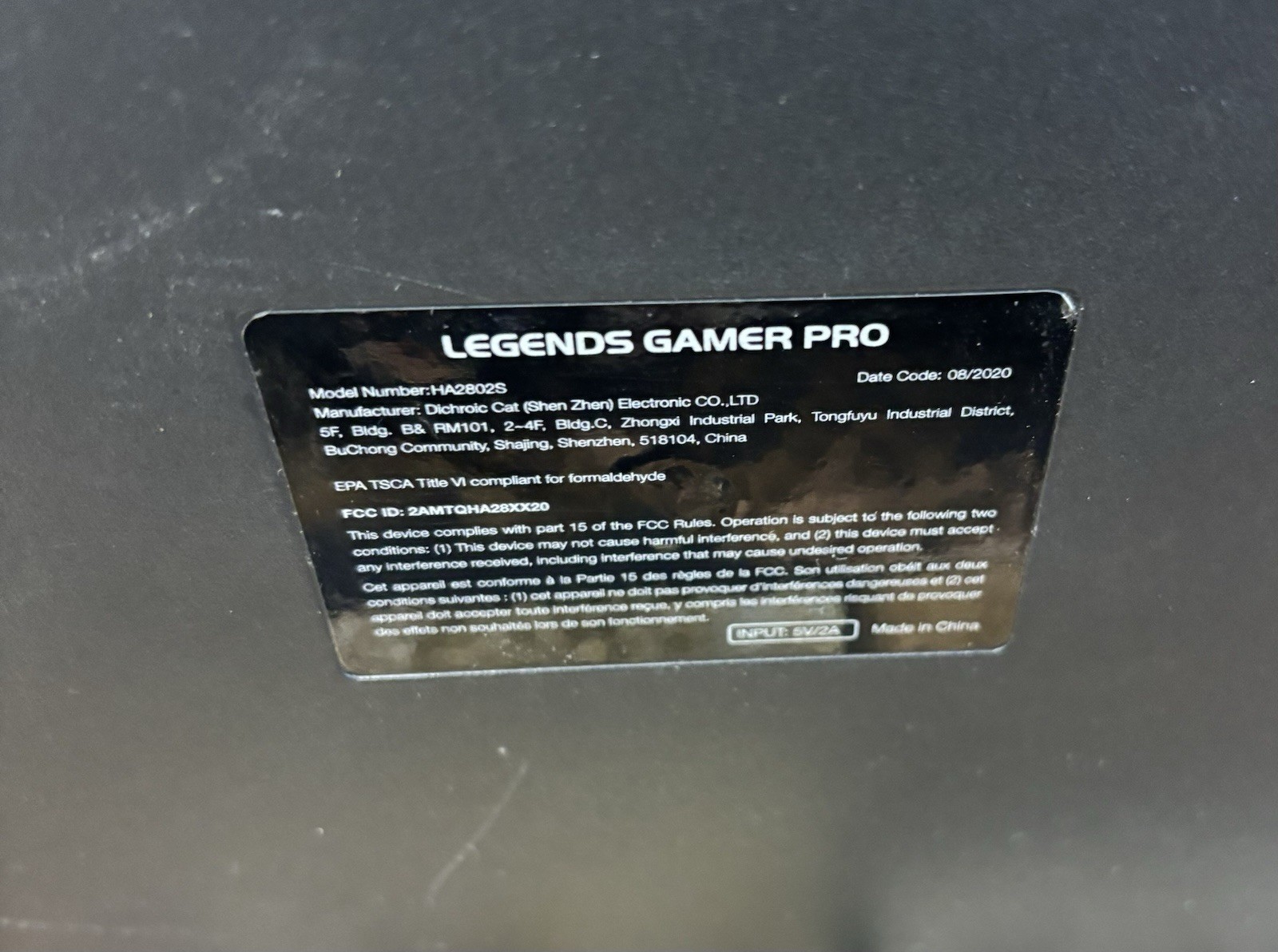 AtGames Legends Gamer Pro – Retro Arcade Gaming Console with Power Supply