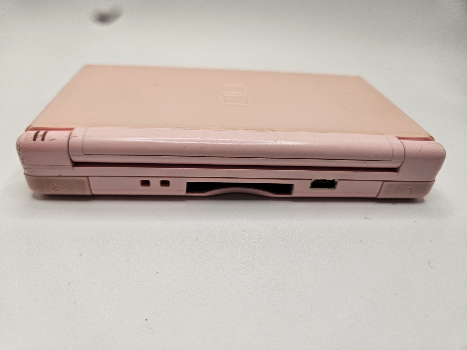 Nintendo DS Lite Pink Console W/ Charger & 9 GBA Games *Tested Pls Read