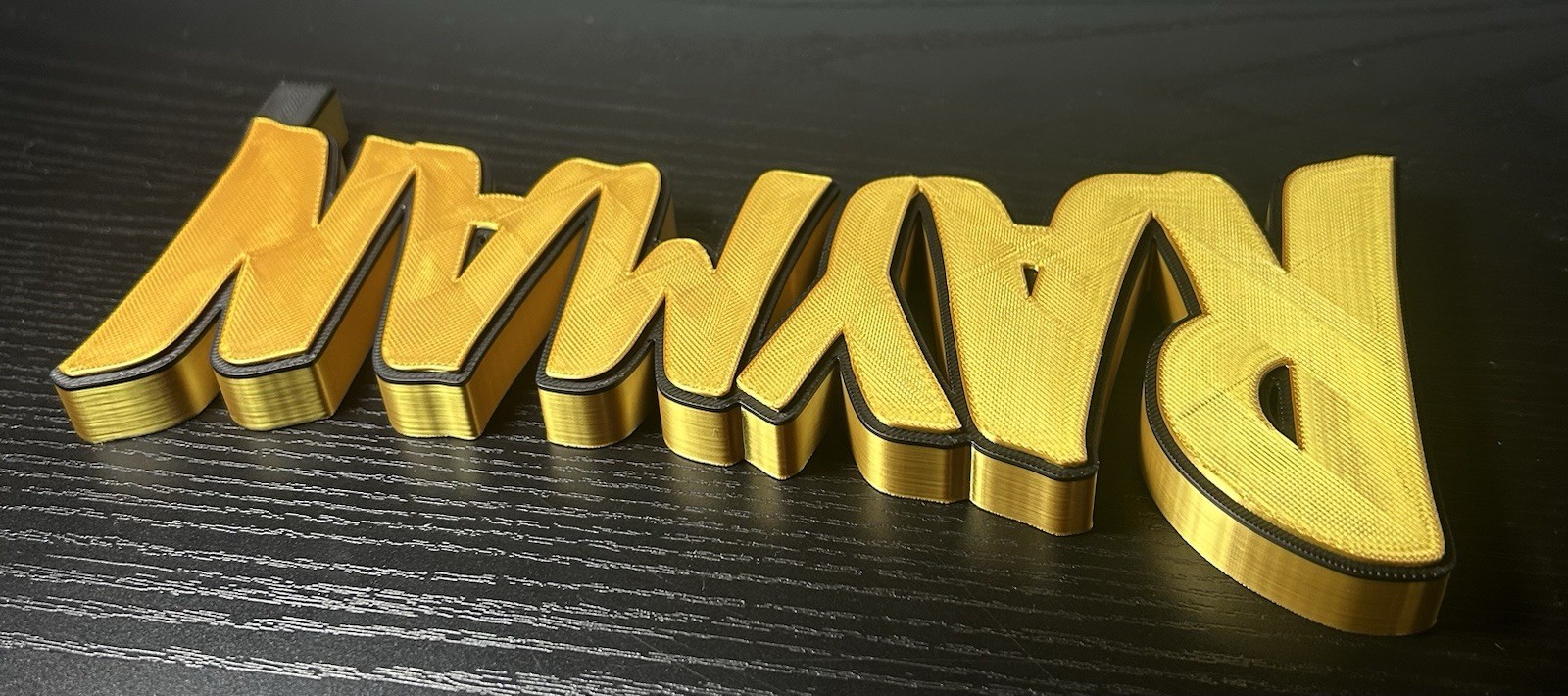 Rayman 3D Printed Video Game Logo Sign (8”*, PLA)
