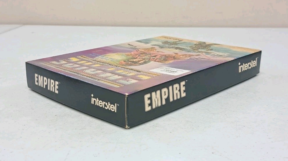 NO DISK! 1987 Vintage Game For Amiga-Empire-Interstel-Manual & Box